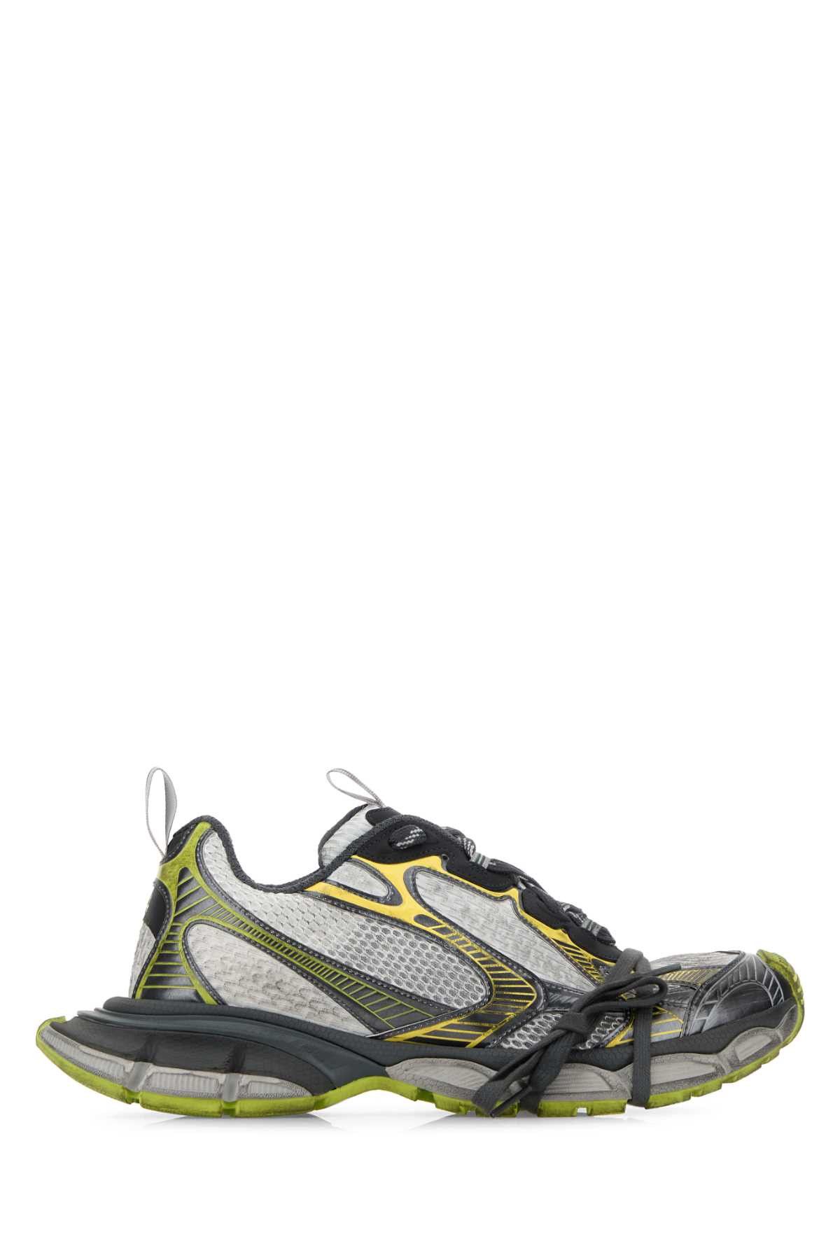 スニーカー Balenciaga Multicolor Mesh And Rubber 3Xl Gradient Sneakers Women's 3xl Gradient Sneaker in Purple/grey/navy | Balenciaga US