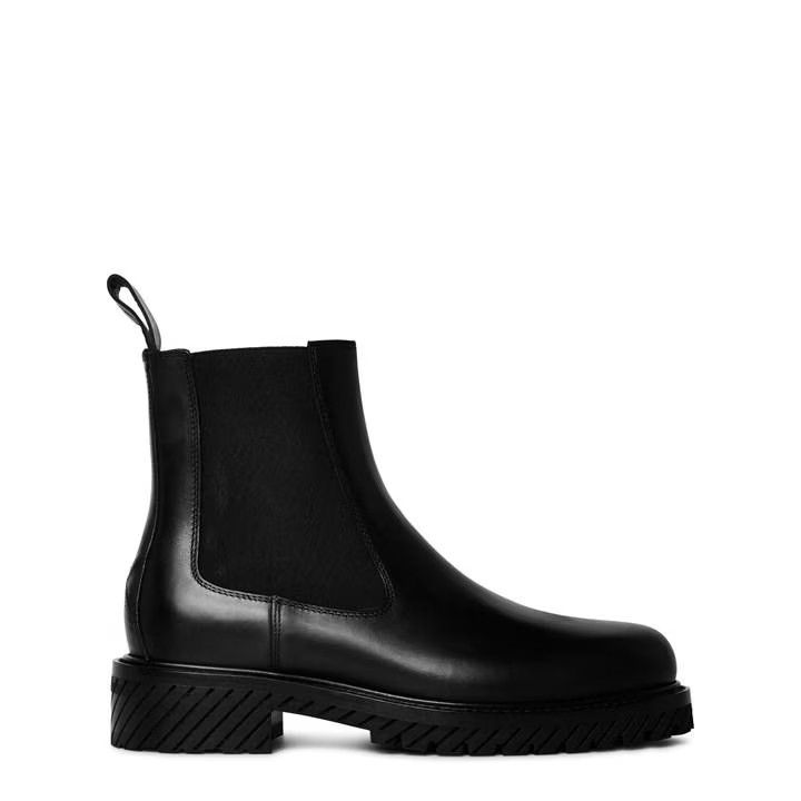 Off-White o1y0225 Ankle Boots in Black Size US 7 / EU 40 - 1 Thumbnail