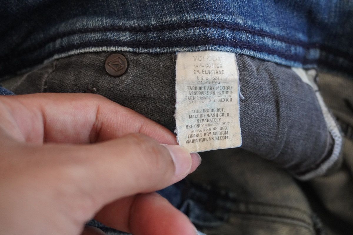 Vintage × Volcom Volcom jeans brand skates distressed style slim fit mens Size US 32 / EU 48 - 8 Thumbnail