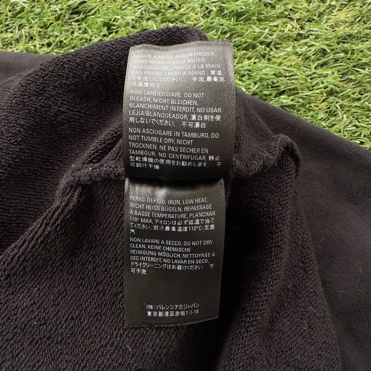 Balenciaga BALENCIAGA FW20 CREW LOGO HOODIE Size US S / EU 44-46 / 1 - 10 Thumbnail