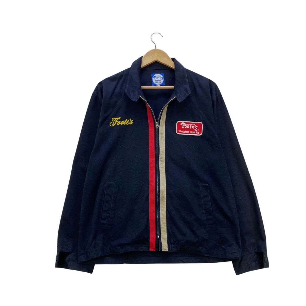 Vintage 🔥Vintage Foote's Woodstock Town Tap Workwear Jacket Size US M / EU 48-50 / 2 - 1 Thumbnail