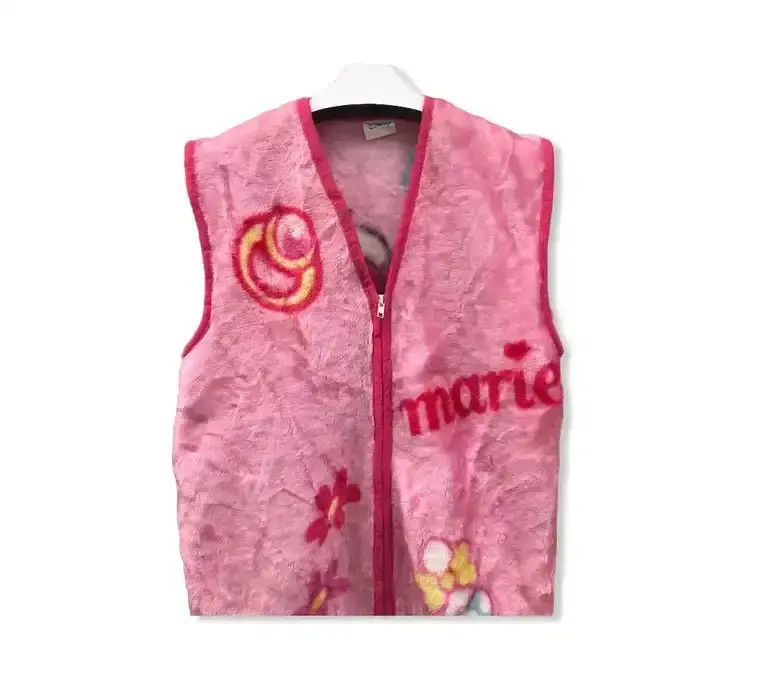 Cartoon Network × Disney Marie Cartoon Fleece Vest Size US S / EU 44-46 / 1 - 3 Thumbnail