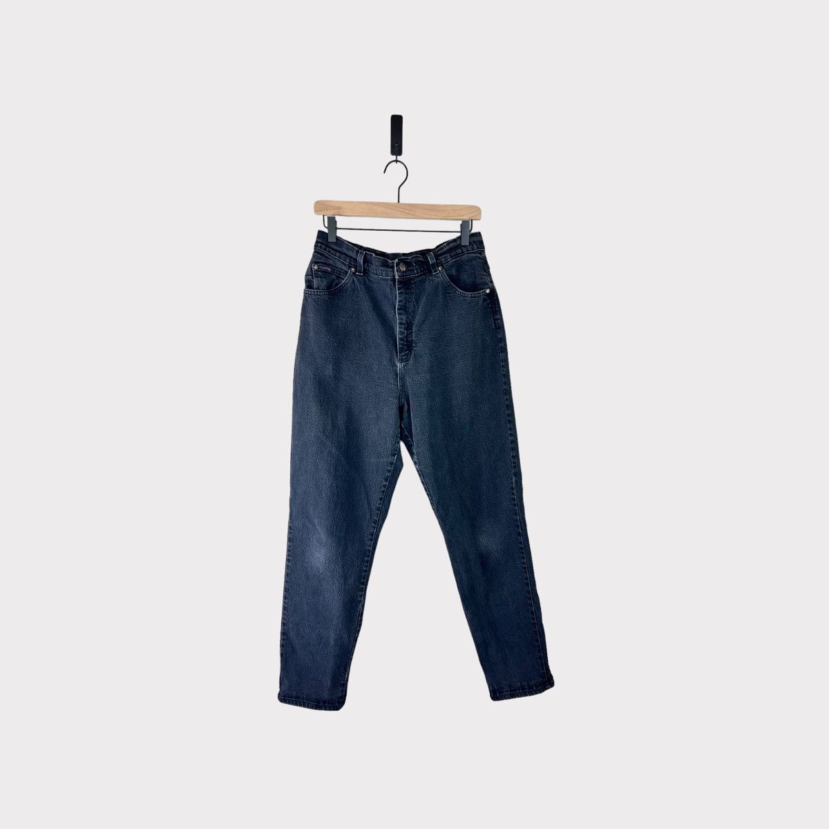 Lee × Vintage Vintage 1990's Women's Denim Riders Jeans Size 32" / US 10 / IT 46 - 4 Thumbnail