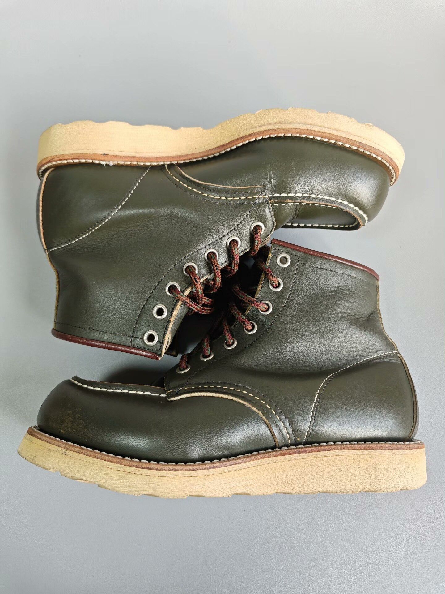 Red Wing 8180 Green Work Boot