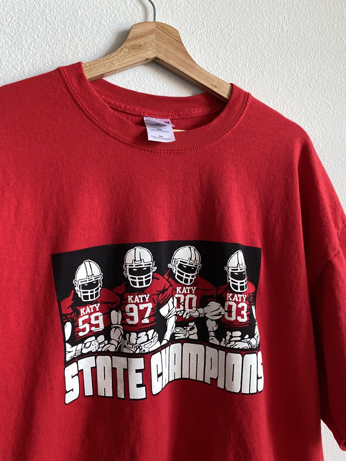 Vintage Vintage 00s Texas Football Champions Tee Size US XXL / EU 58 / 5 - 4 Thumbnail