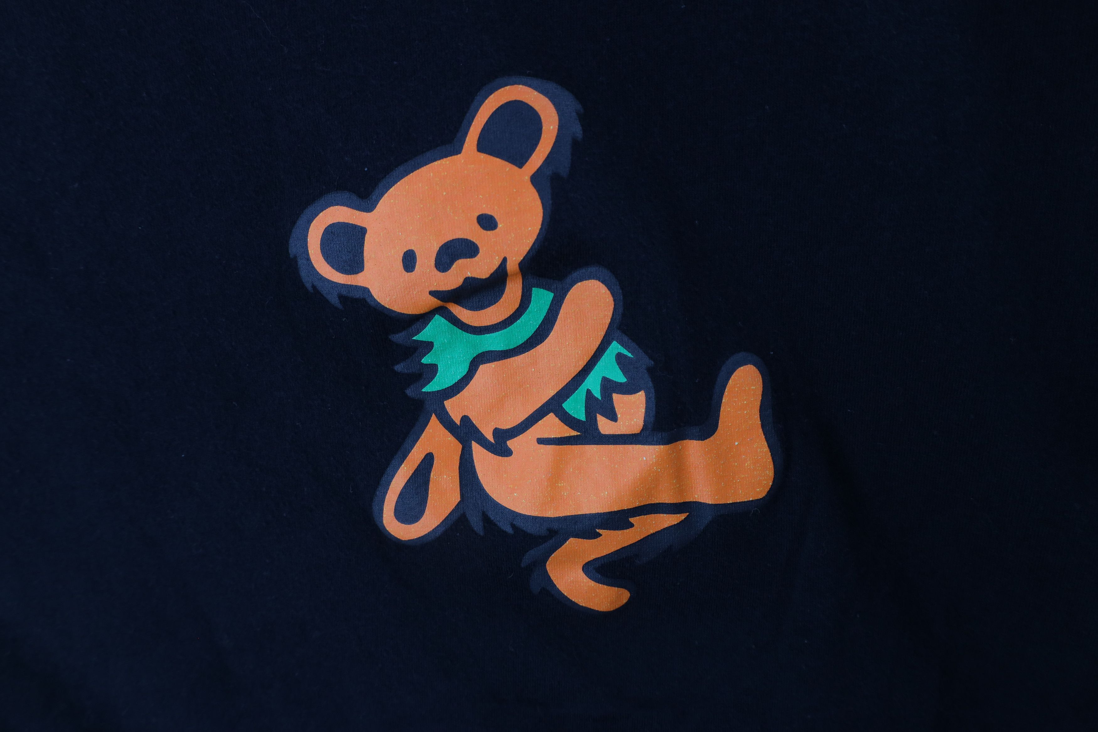 Vintage Retro Bear Skull Grateful Dead Band Long Sleeve T-Shirt Size US XXL / EU 58 / 5 - 7 Thumbnail