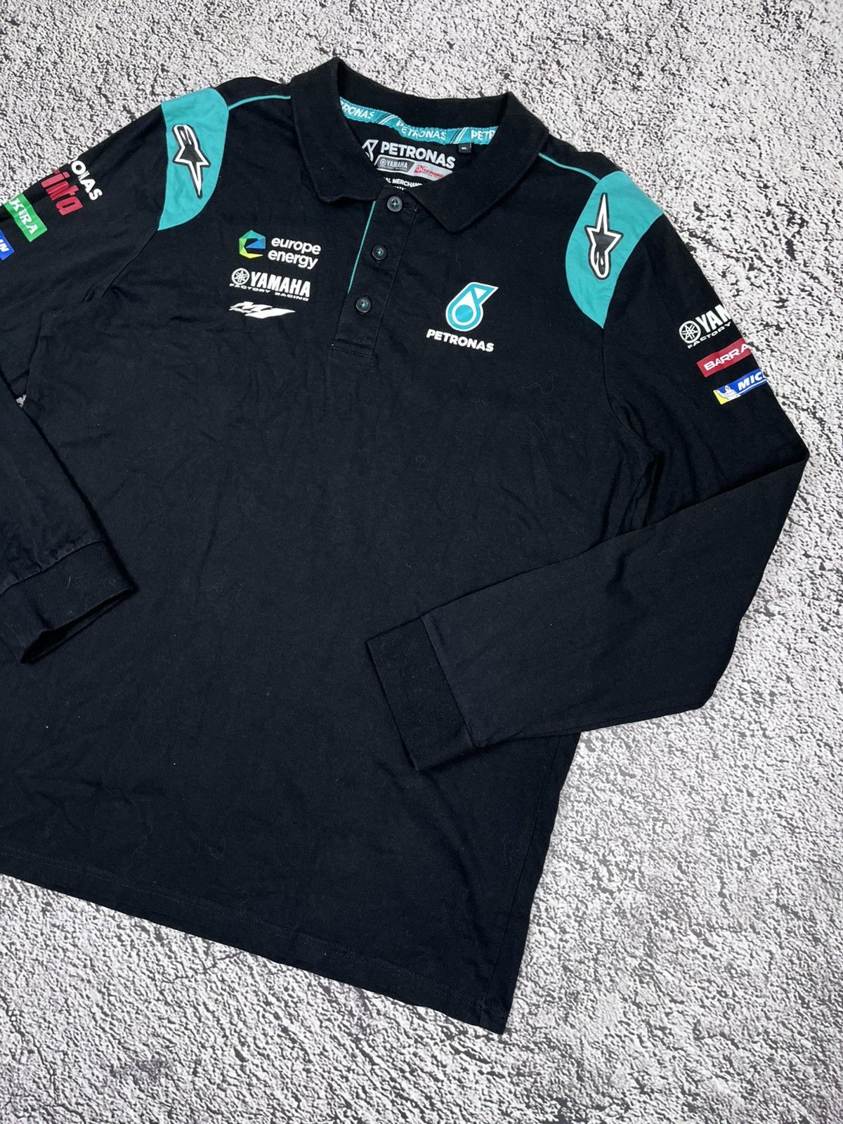 Alpinestars Petronas Yamaha Factory Alpinestars longsleeve polo shirt XL Size US XL / EU 56 / 4 - 3 Thumbnail