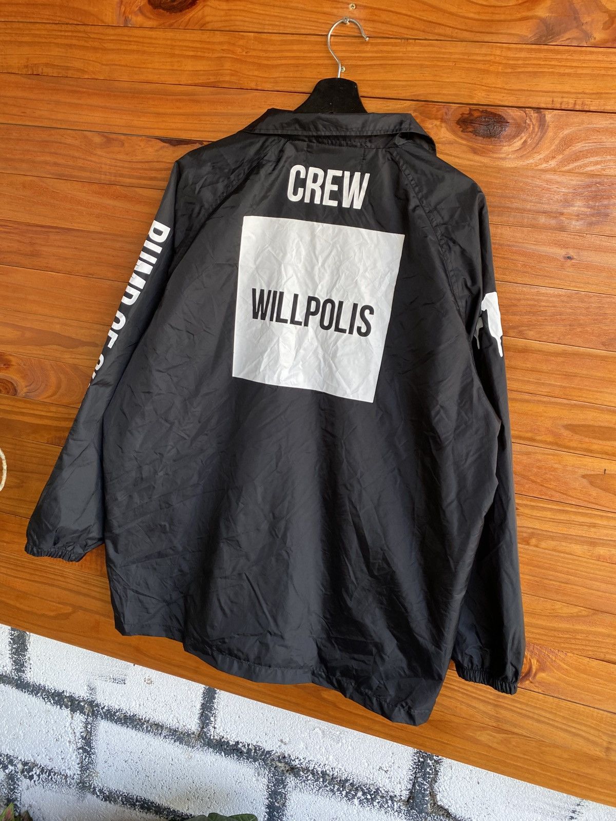 Vintage BUMP OF CHICKEN WILLPOLIS 2014 Crew Tour Jacket – Black Size US L / EU 52-54 / 3 - 10 Thumbnail