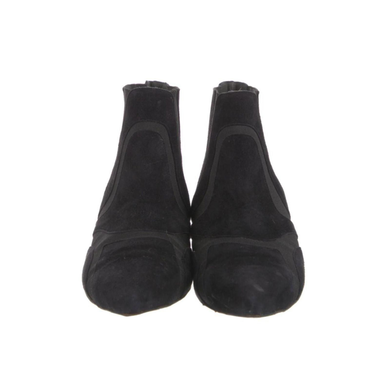 Balenciaga Iconic Balenciaga pointed-toe suede Chelsea Colorblock boots Size US 9 / IT 39 - 3 Thumbnail