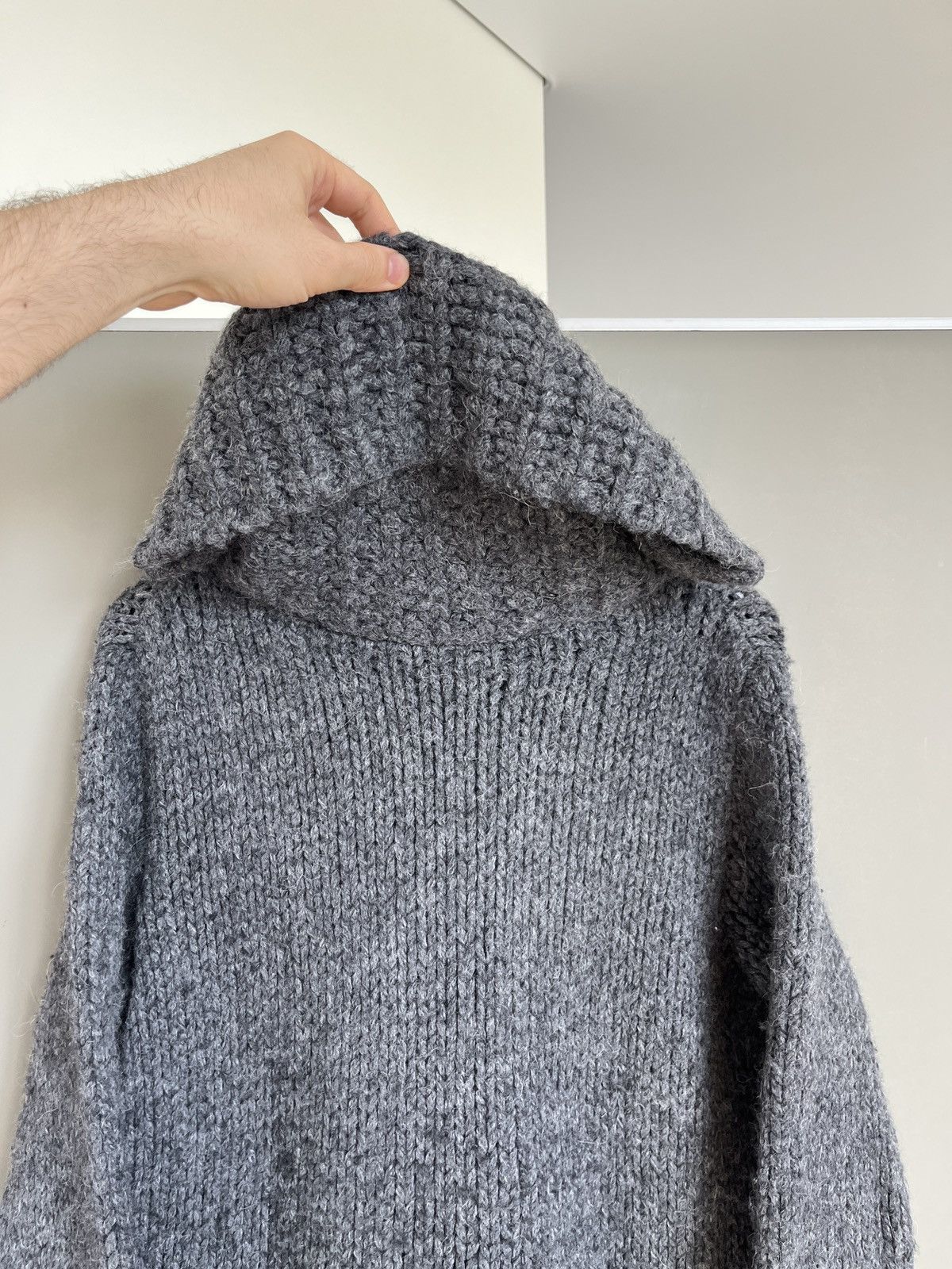 Annette Gortz Annette Gortz Heavy Knit High Turtleneck Wool Sweater Size M / US 6-8 / IT 42-44 - 5 Thumbnail