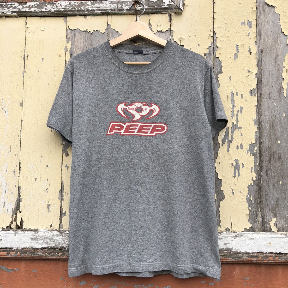 Vintage 🔥Rare🔥 Vintage PEEP Skateboard Tshirt Size US M / EU 48-50 / 2 - 1 Thumbnail