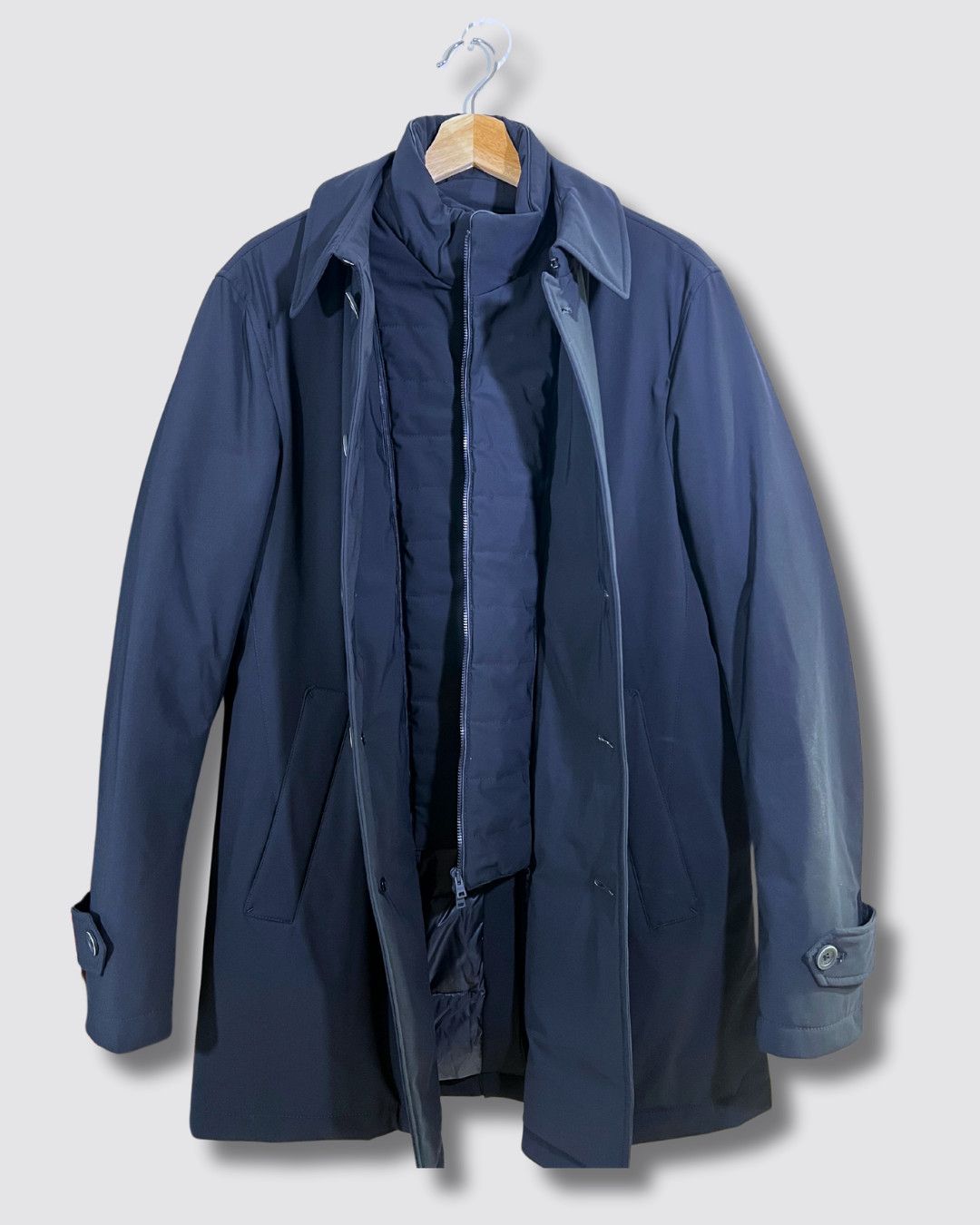 Herno Herno Coat with detachable trim Size US M / EU 48-50 / 2 - 3 Thumbnail
