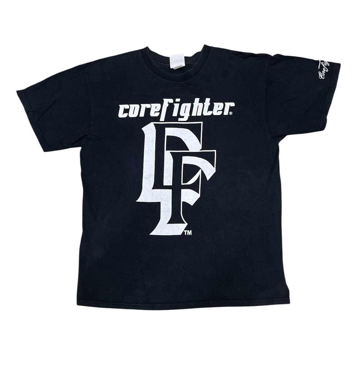 Vintage Vintage Core Fighter Big Logo Shirt Size US L / EU 52-54 / 3 - 1 Thumbnail