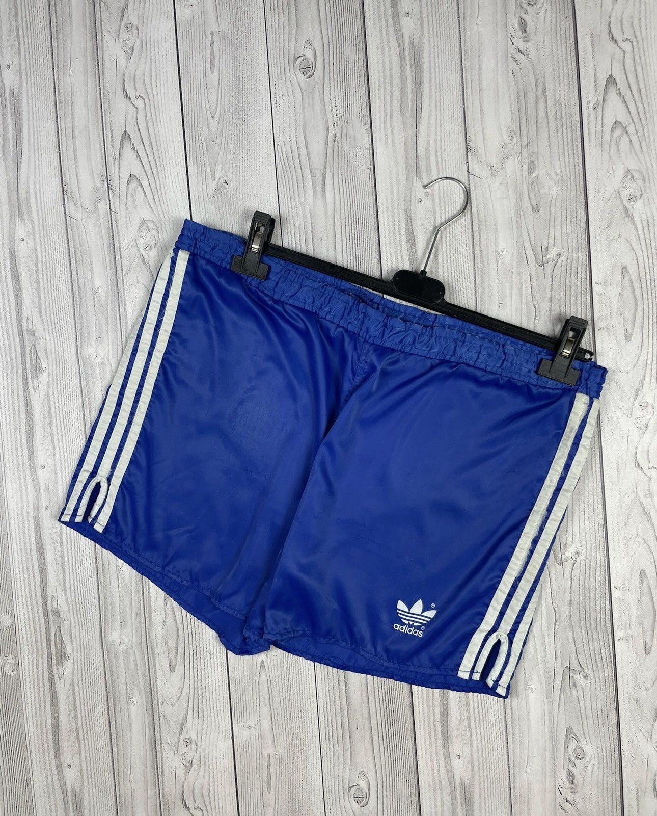 Adidas Vintage adidas Originals west germany shorts retro XL blue Size US 36 / EU 52 - 1 Thumbnail