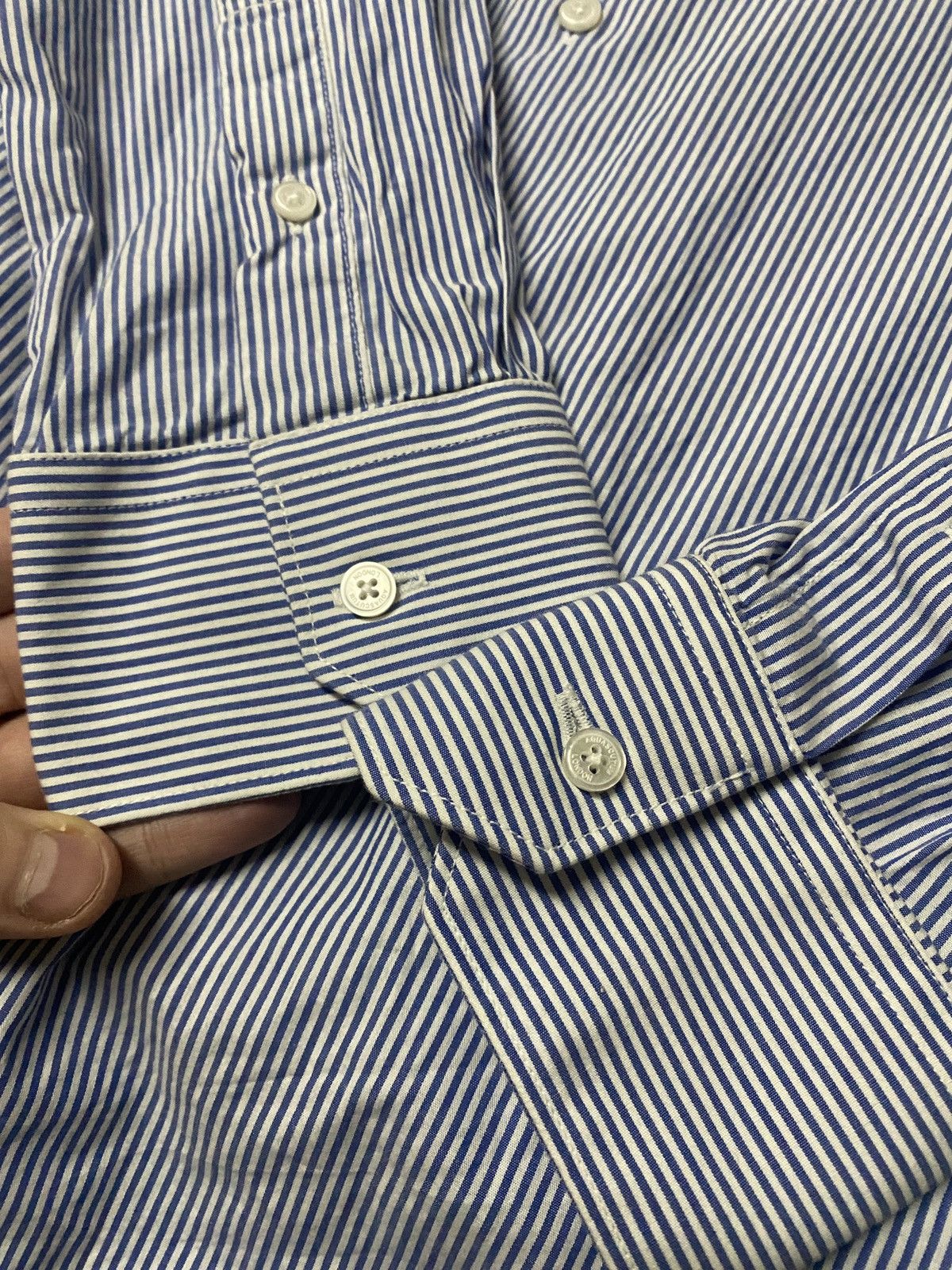 Aquascutum Luxury aquascutum stripped shirt button up Size US XL / EU 56 / 4 - 8 Thumbnail
