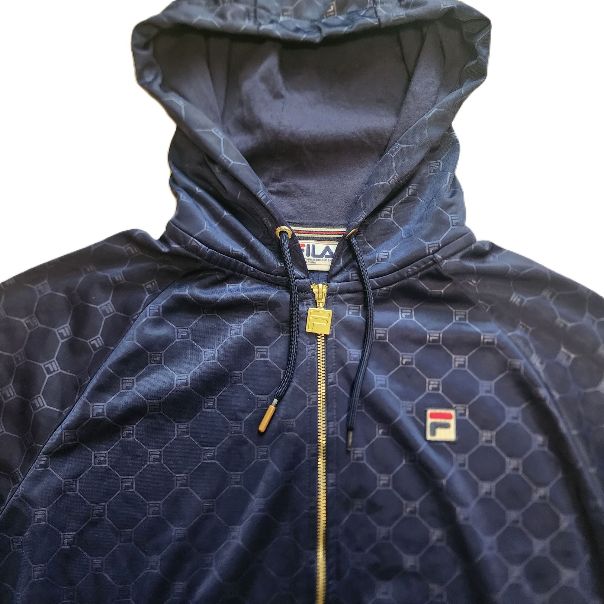 Fila Fila Monogram Navy Blue Tracksuit Size US M / EU 48-50 / 2 - 13 Thumbnail
