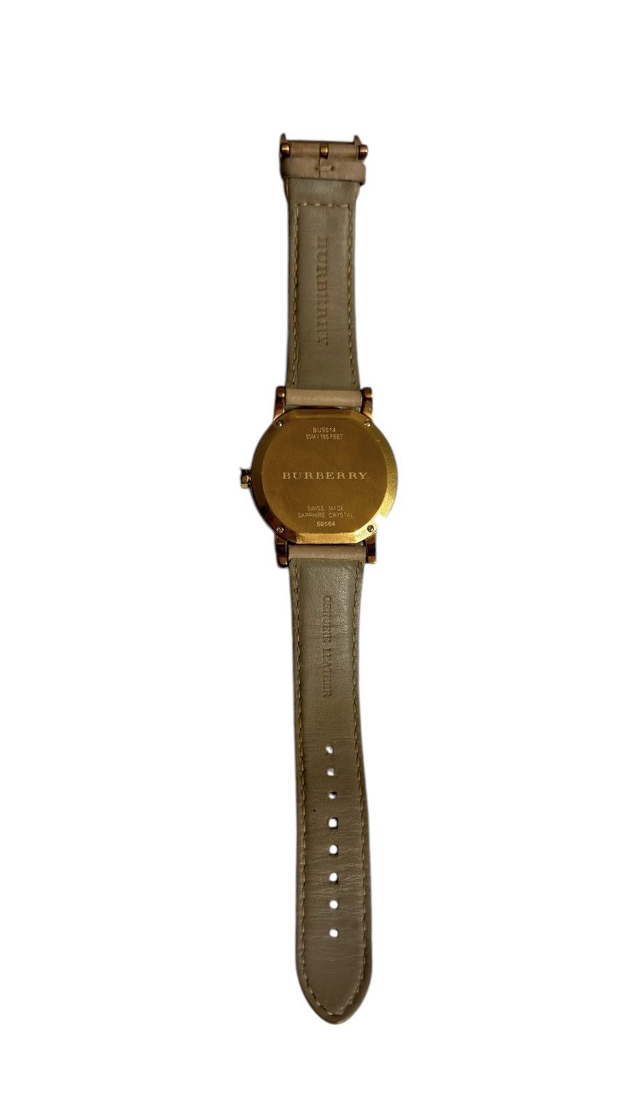 Burberry × Vintage Burberry Rose Gold 38mm Size ONE SIZE - 3 Thumbnail