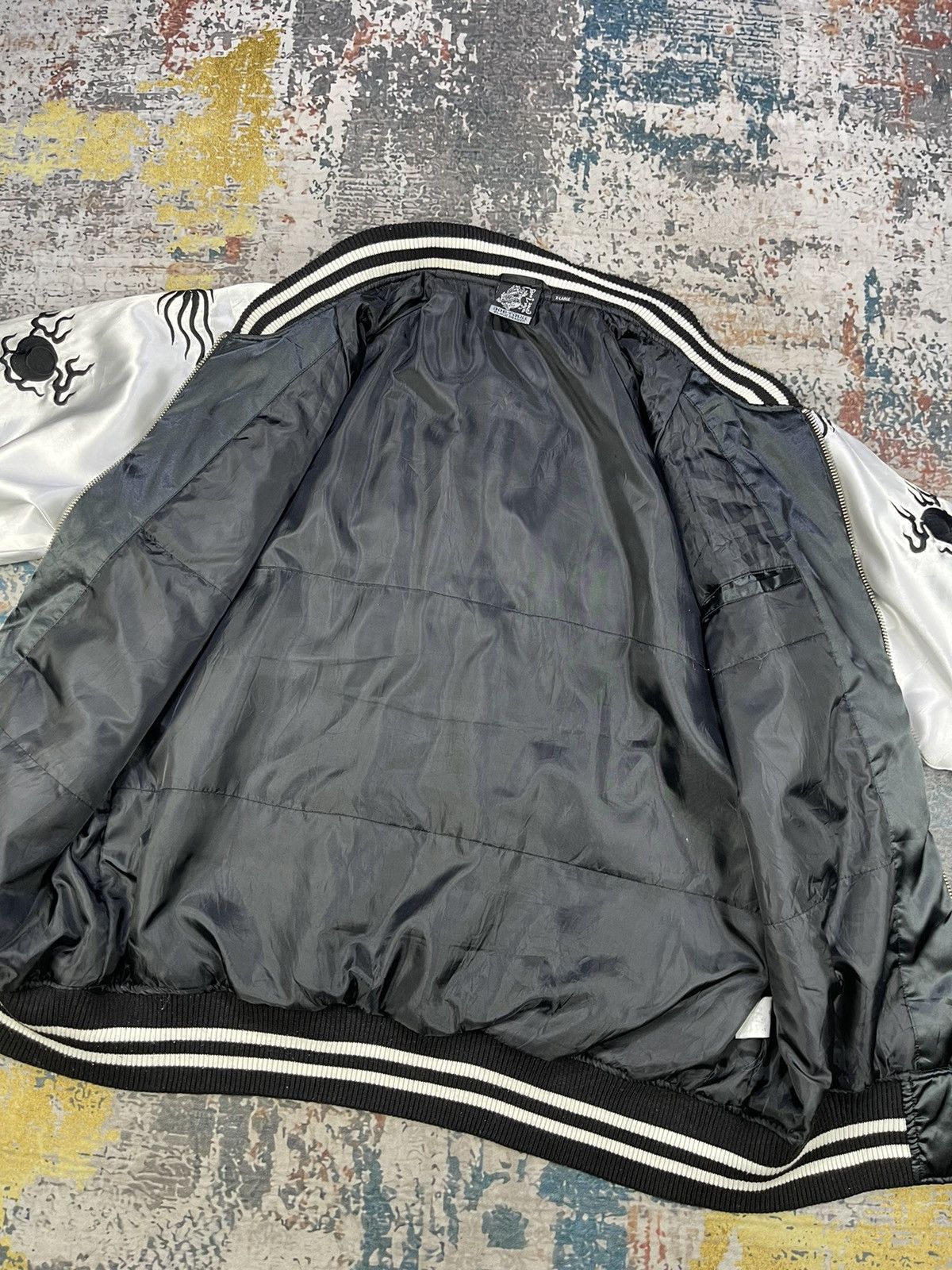 Dogtown Vtg Dogtown Black Dragon Sukajan Souvenir Jacket Size US L / EU 52-54 / 3 - 9 Thumbnail