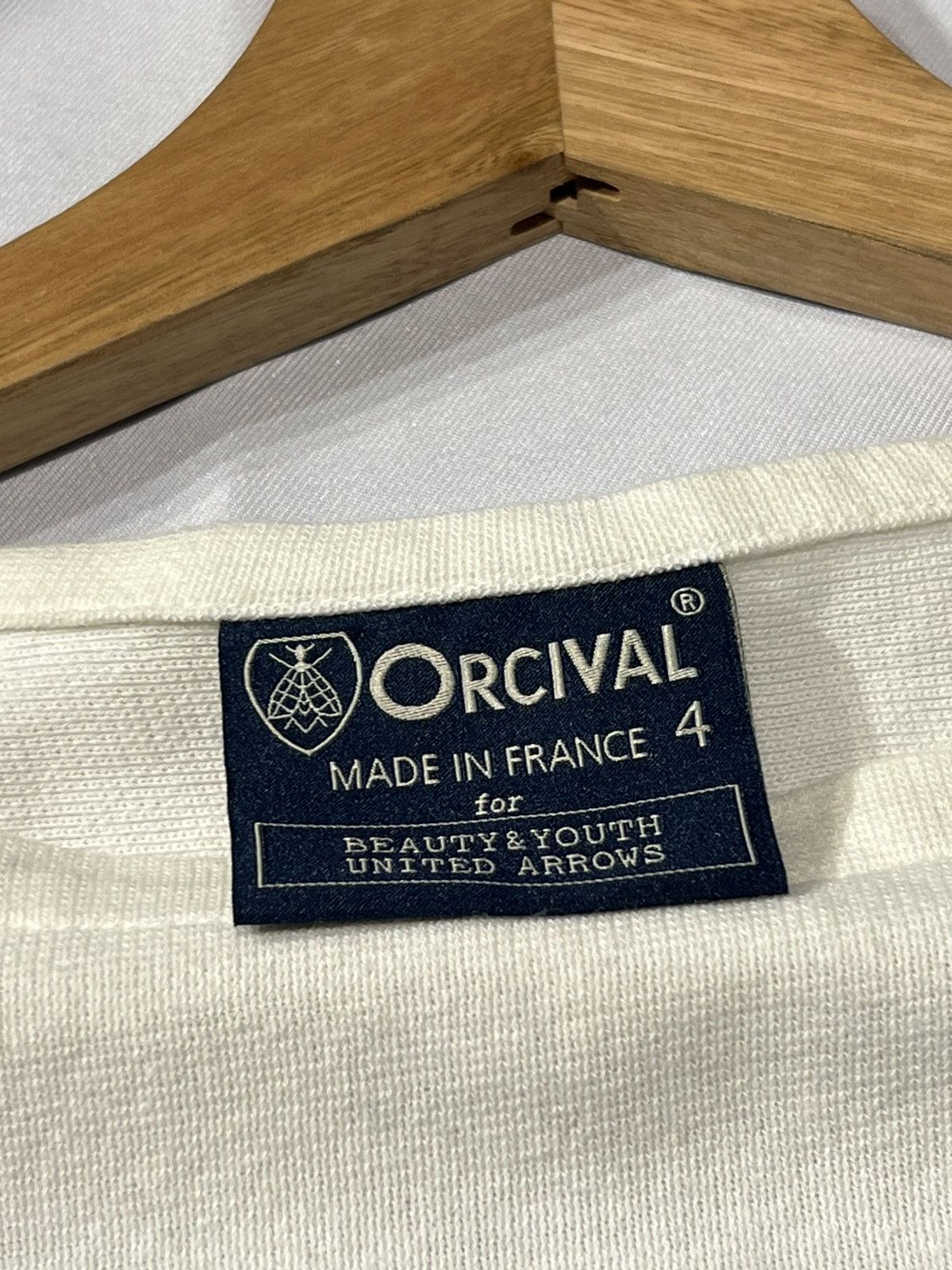 Orcival × Saint James × Vintage AUTHENTIC ORCIVAL FRANCE LONG SLEEVE TEE LOGO Size M / US 6-8 / IT 42-44 - 8 Thumbnail