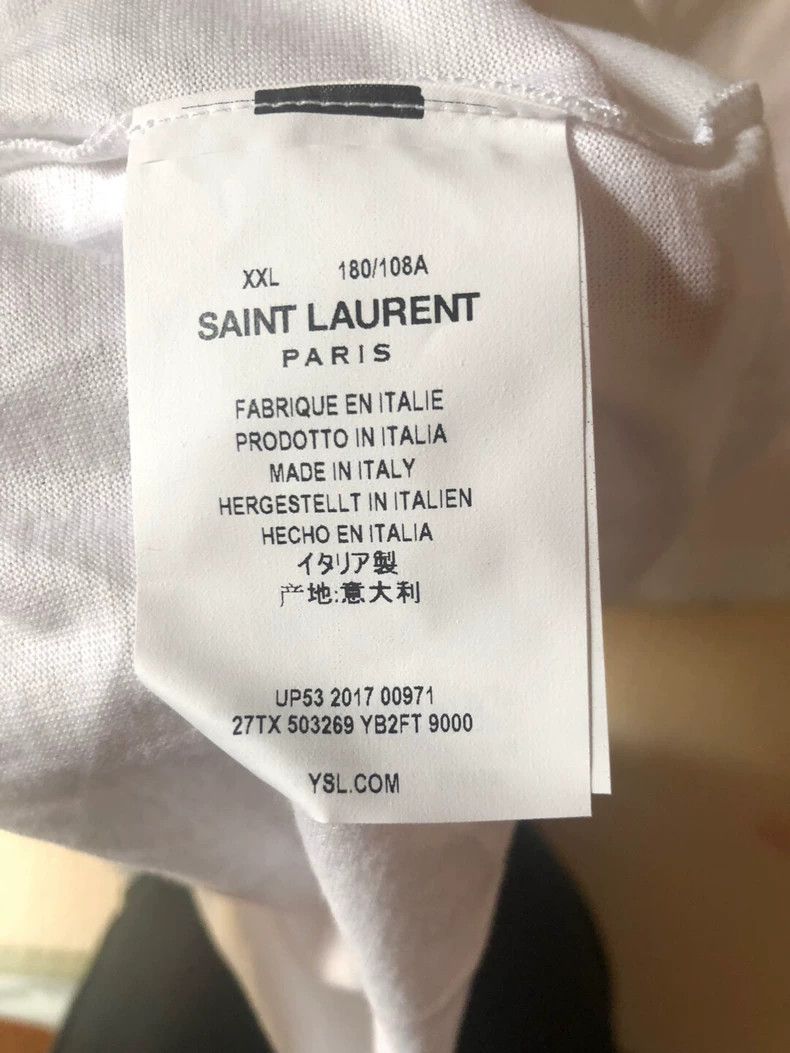 Saint Laurent Paris Saint laurent paris short sleeves 2506-Nextarrow Size US XXL / EU 58 / 5 - 5 Thumbnail