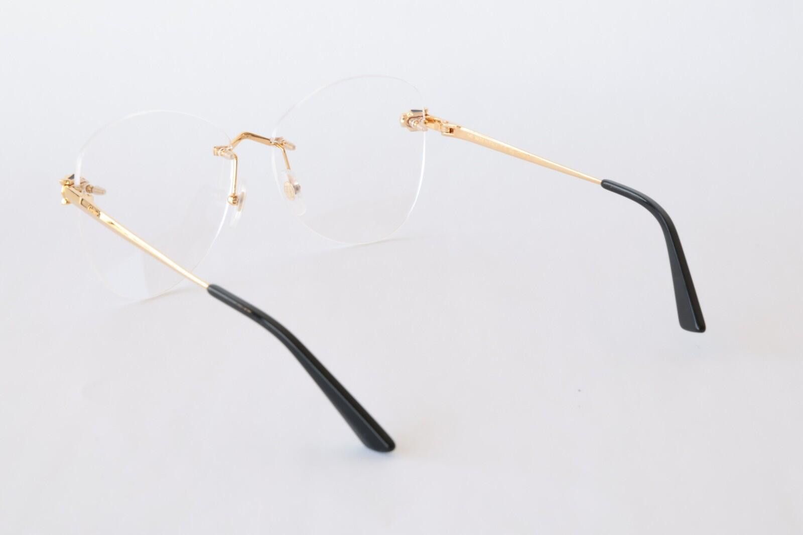 Cartier New Cartier eyewear optical eyeglasses gold CT0418O 001 med Size ONE SIZE - 6 Thumbnail