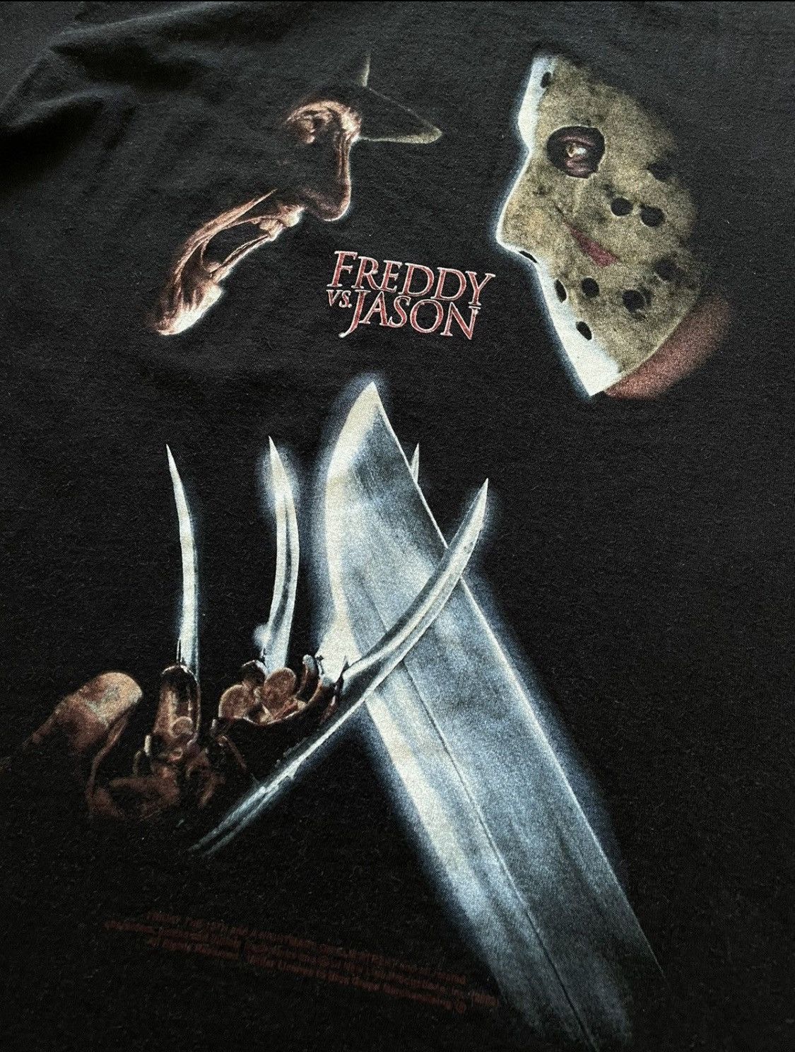 Expert Horror Freddy VS Jason Vintage 2003 PROMO T Shirt Size US L / EU 52-54 / 3 - 2 Thumbnail