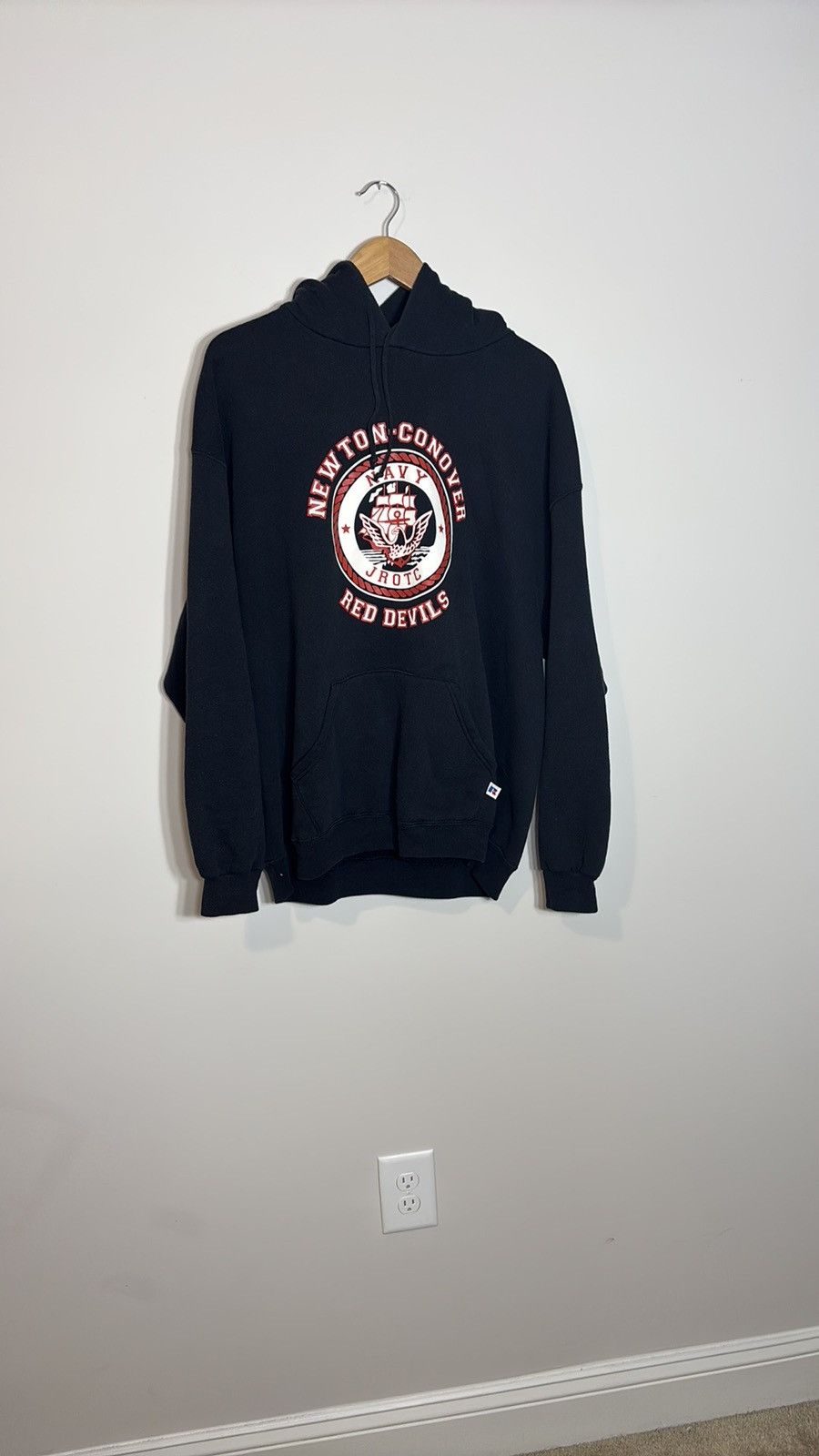 Russell Athletic × Vintage Vintage Russell Athletic Hoodie 90s Size US XL / EU 56 / 4 - 1 Thumbnail