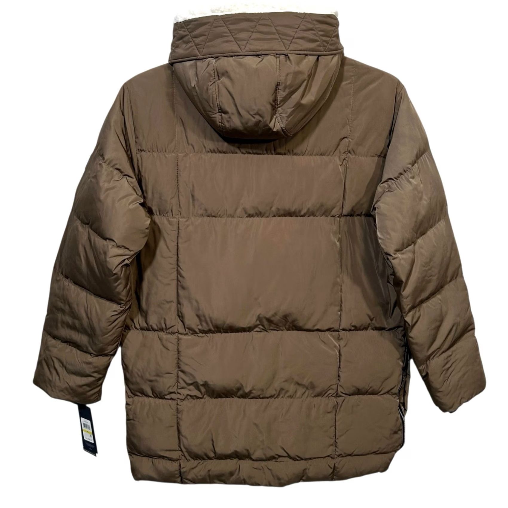 Tommy Hilfiger VINTAGE Tommy Hilfiger Men’s Heavyweight Jacket Quilted Parka Coat M Khaki Hooded Parka Shirt Mens Size US M / EU 48-50 / 2 - 6 Thumbnail