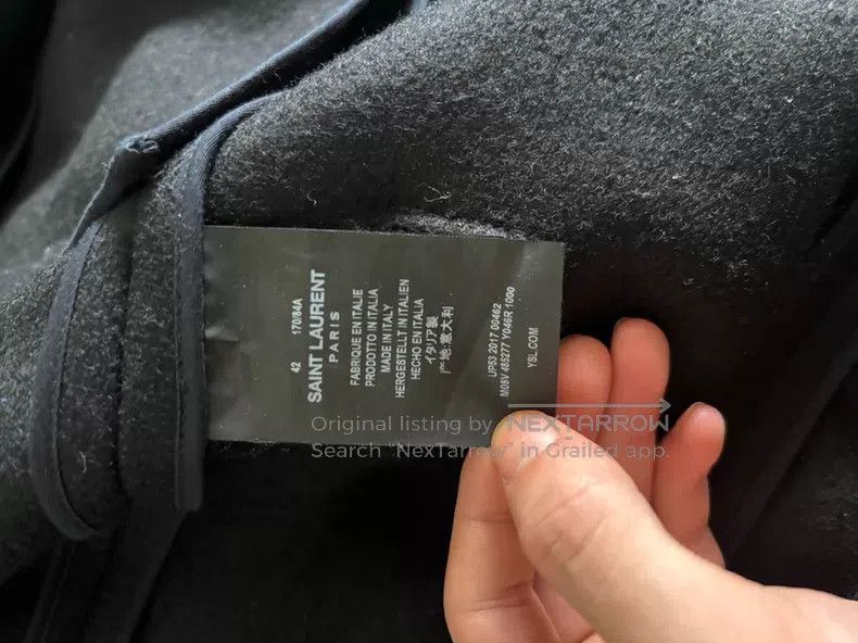 Saint Laurent Paris Saint Laurent Paris Vampire Prince Coat i Size US XS / EU 42 / 0 - 4 Thumbnail