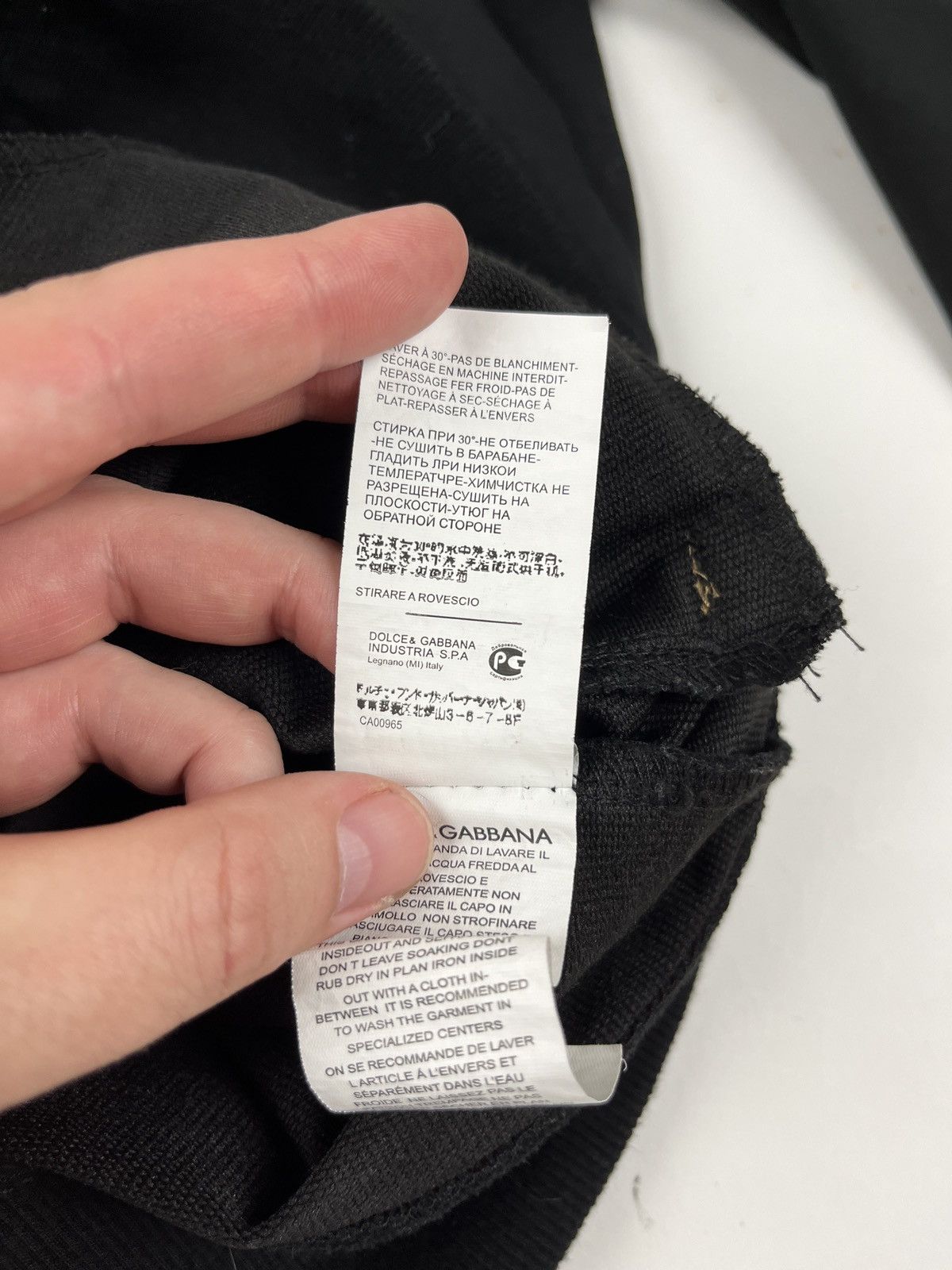 Dolce & Gabbana Zip-Up Cotton Sweatshirt With Multi Logo Bands Size US S / EU 44-46 / 1 - 9 Thumbnail
