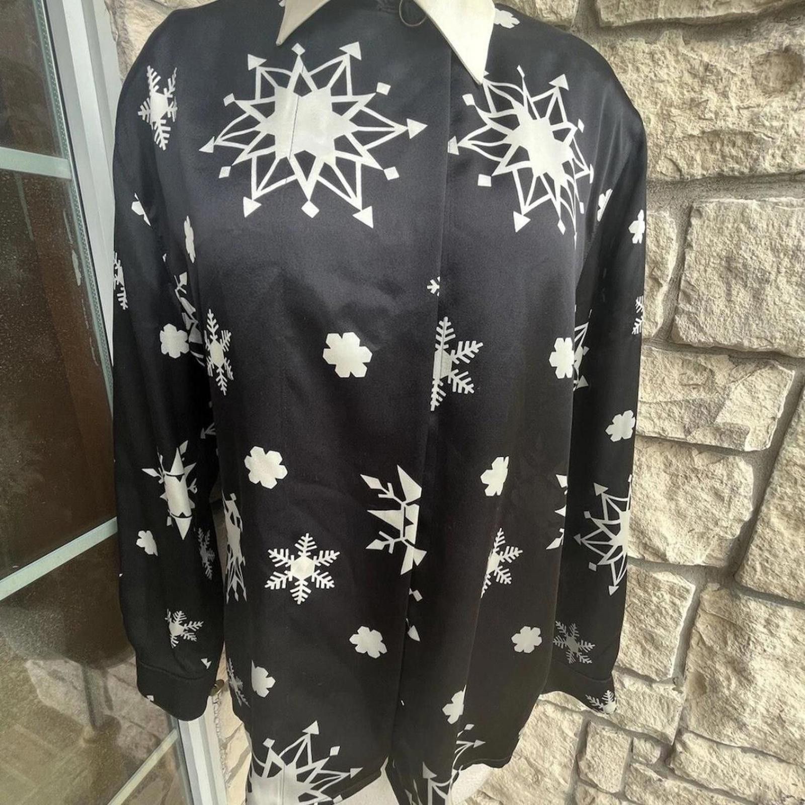 Other Vintage button collared blouse medium. Size M / US 6-8 / IT 42-44 - 1 Thumbnail