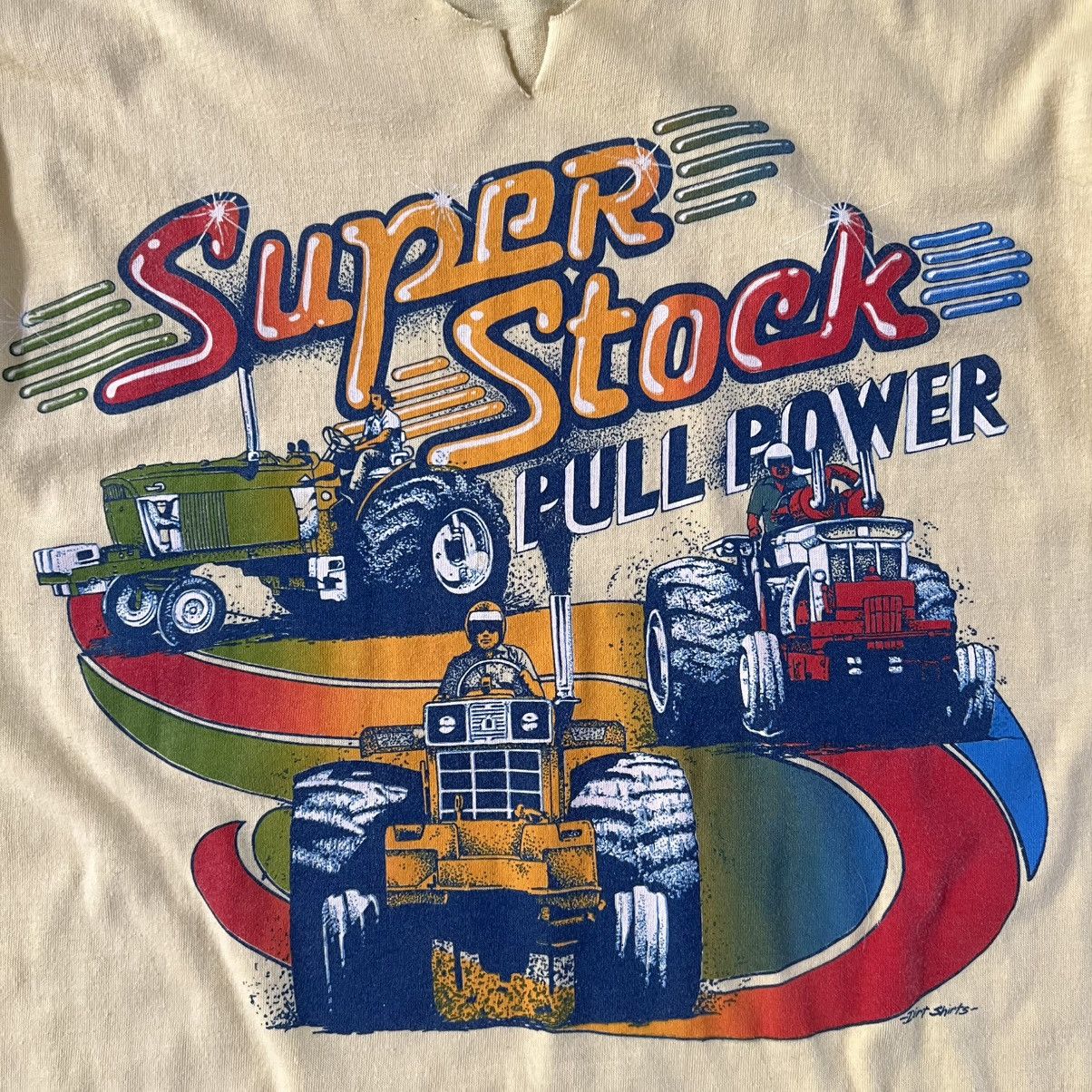 Vintage 1970s single stitched, distressed, lawnmower comp Size US L / EU 52-54 / 3 - 3 Thumbnail