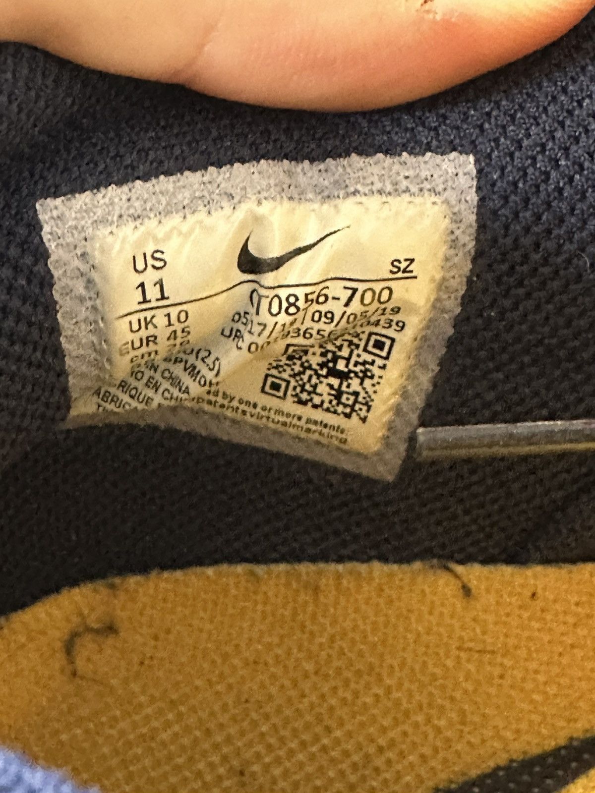 Nike × Off-White Nike dunk low offwhite university gold Size US 11 / EU 44 - 7 Thumbnail