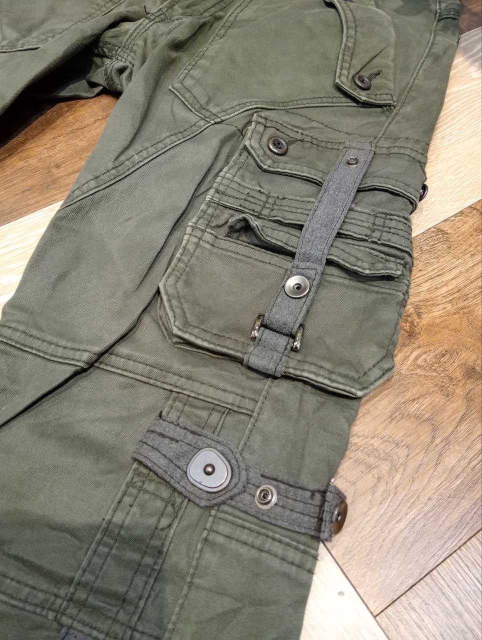 HIDEAWAYS HIDEAWAYS NICOLE JAPAN MULTIPOCKET BANDAGE FLARED PANTS Size US 35 - 5 Thumbnail