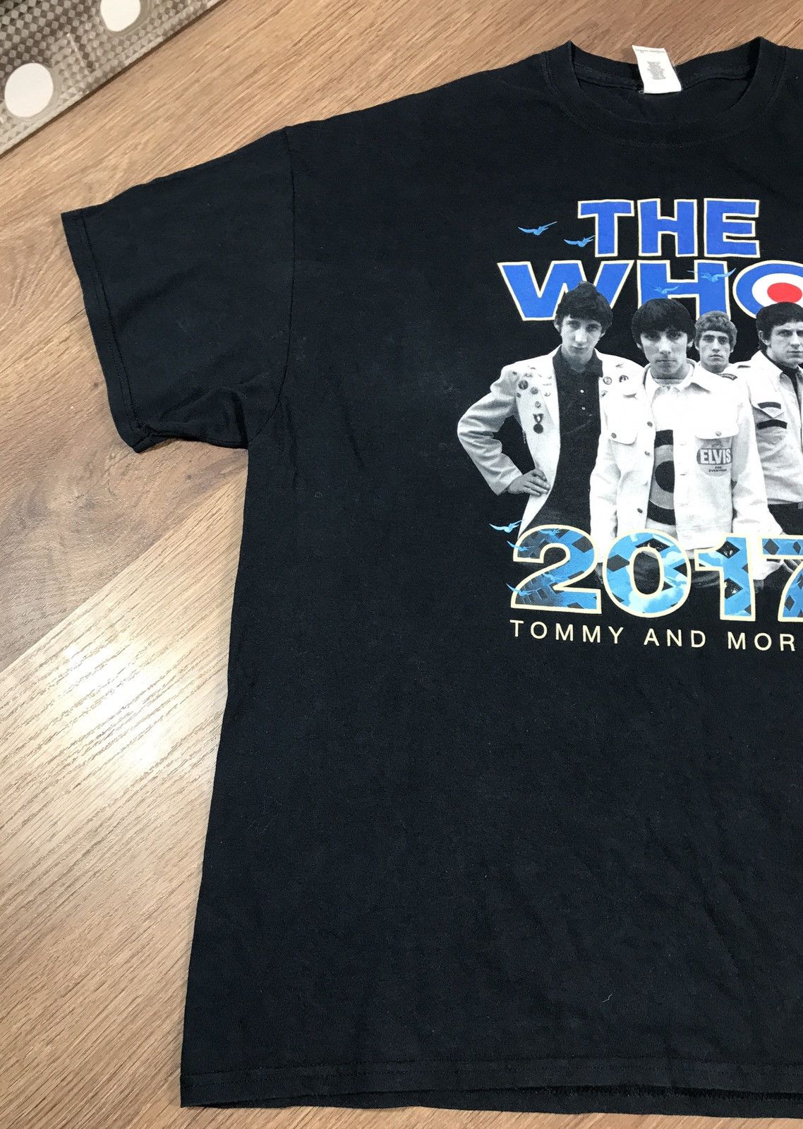 Band Tees × Vintage THE WHO Tour T Shirt Size US XXL / EU 58 / 5 - 2 Thumbnail