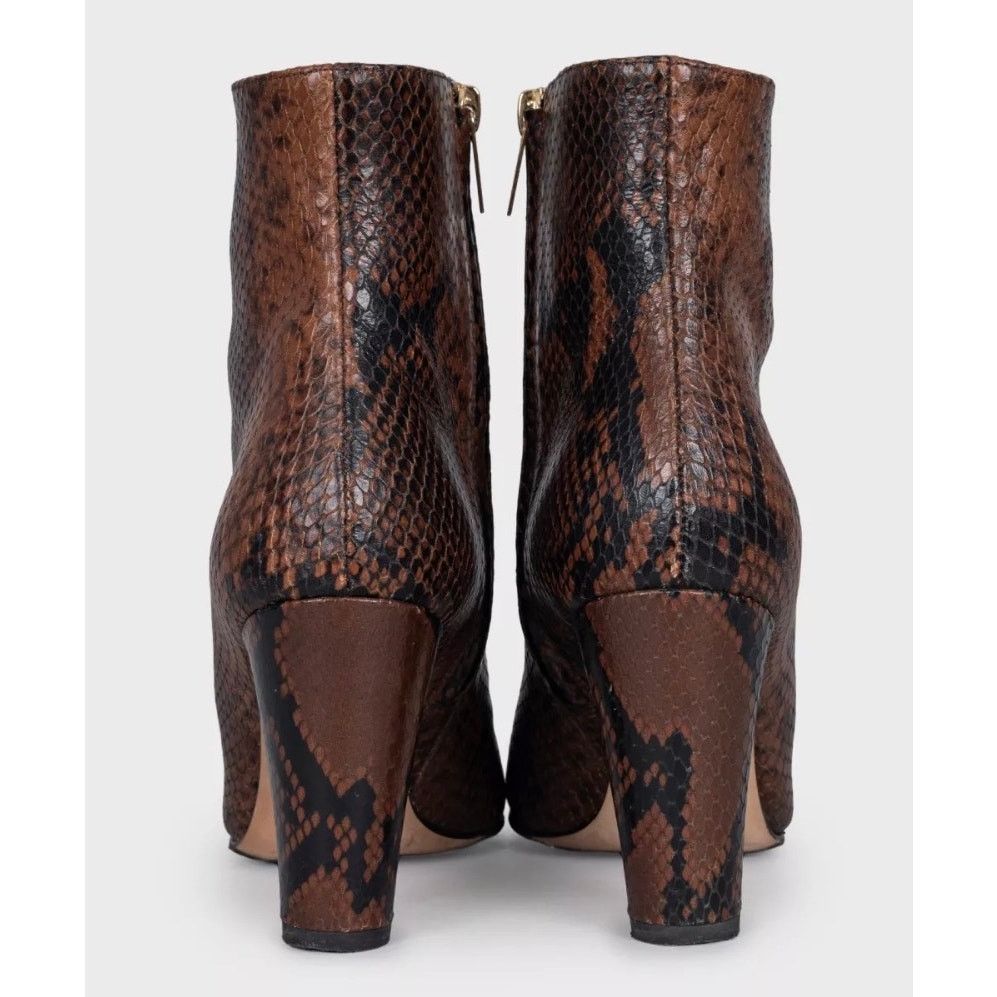 Jimmy Choo Jimmy Choo Animal-Print Leather Ankle Boots Sz 37 Size US 7 / IT 37 - 4 Thumbnail