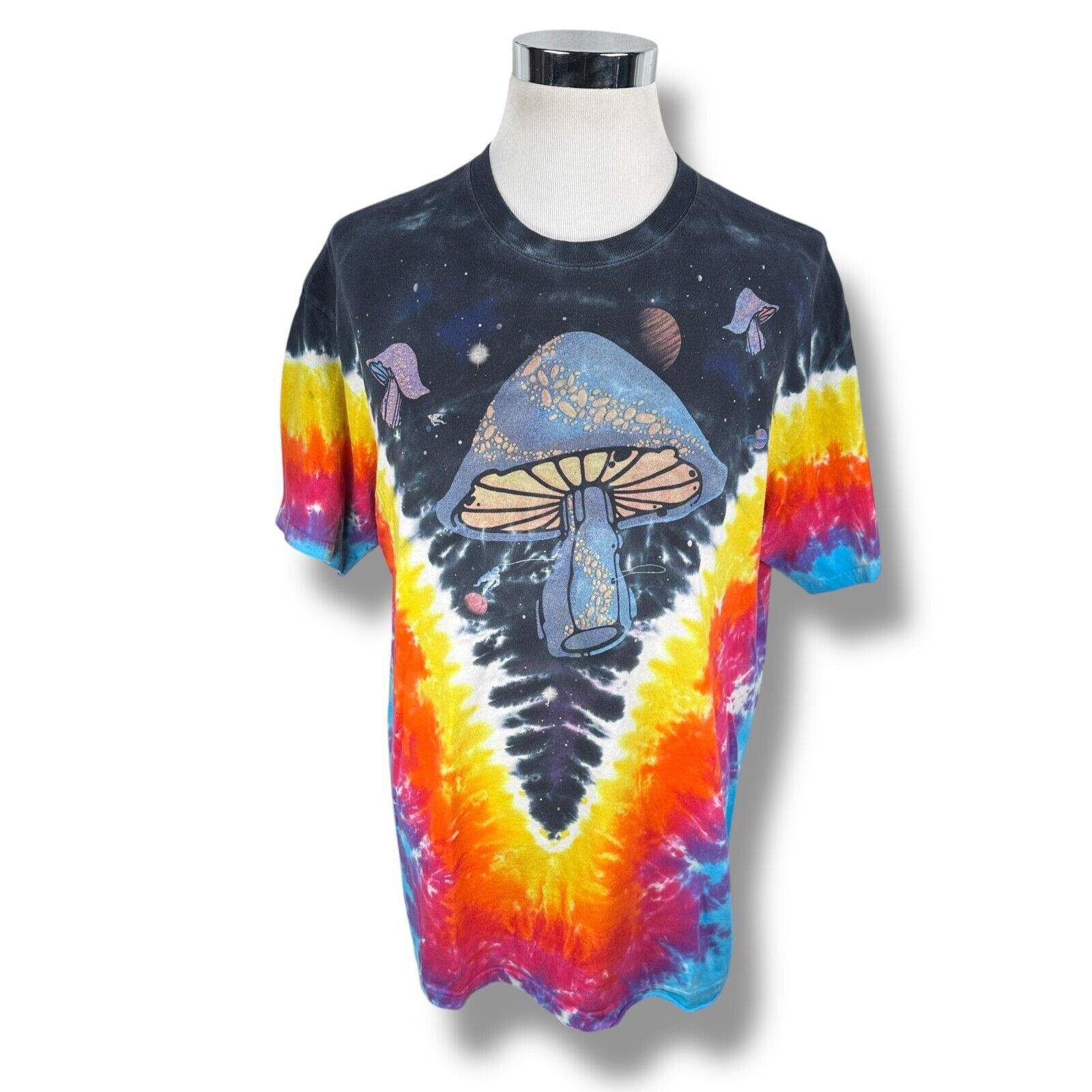 Liquid Blue Liquid Blue Mushrooms T-Shirt Men’s XL Tie-Dye Space Size US XL / EU 56 / 4 - 1 Thumbnail