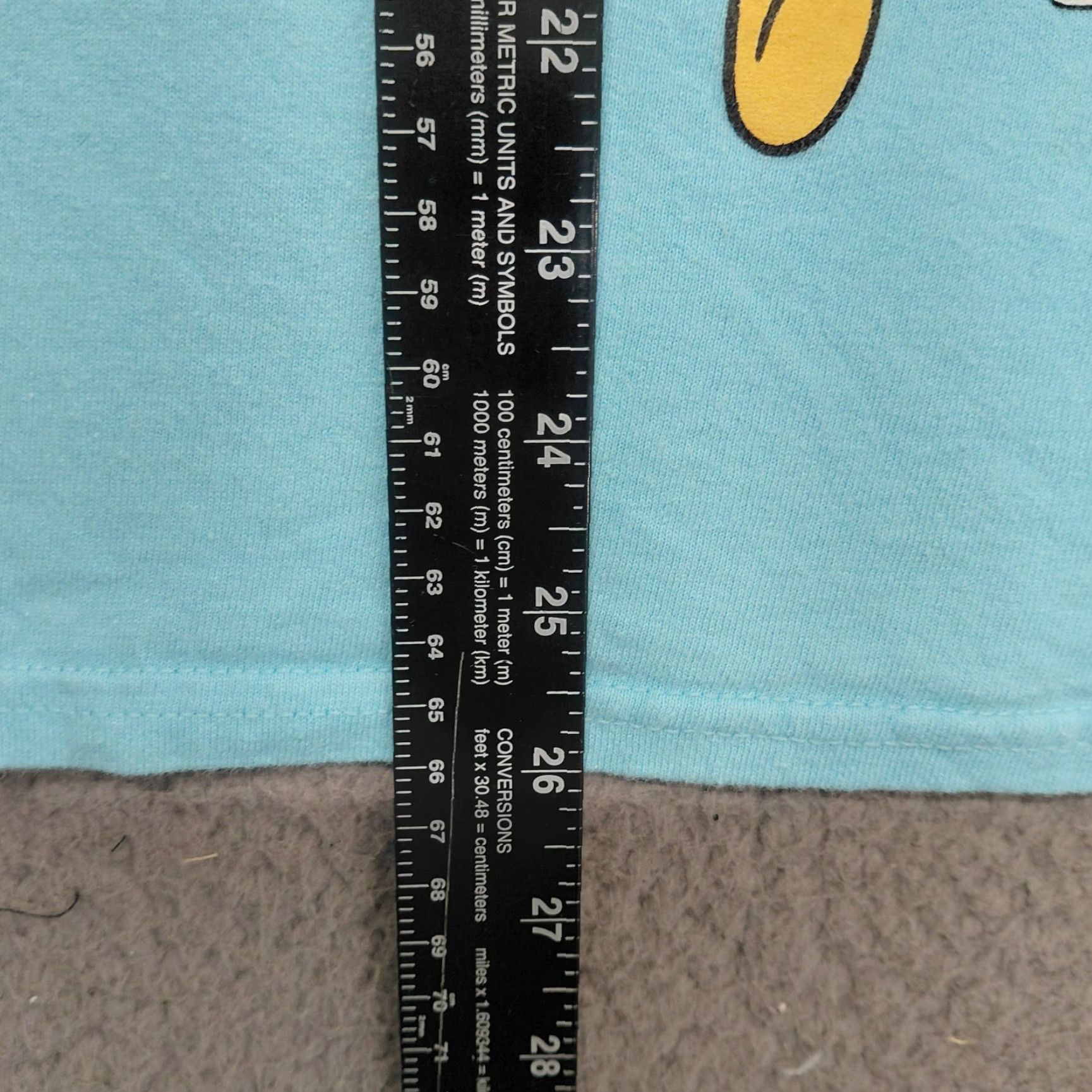 Vintage Adventure Time Tshirt Men Small Blue Cartoon Graphic Shirt Size US S / EU 44-46 / 1 - 5 Thumbnail