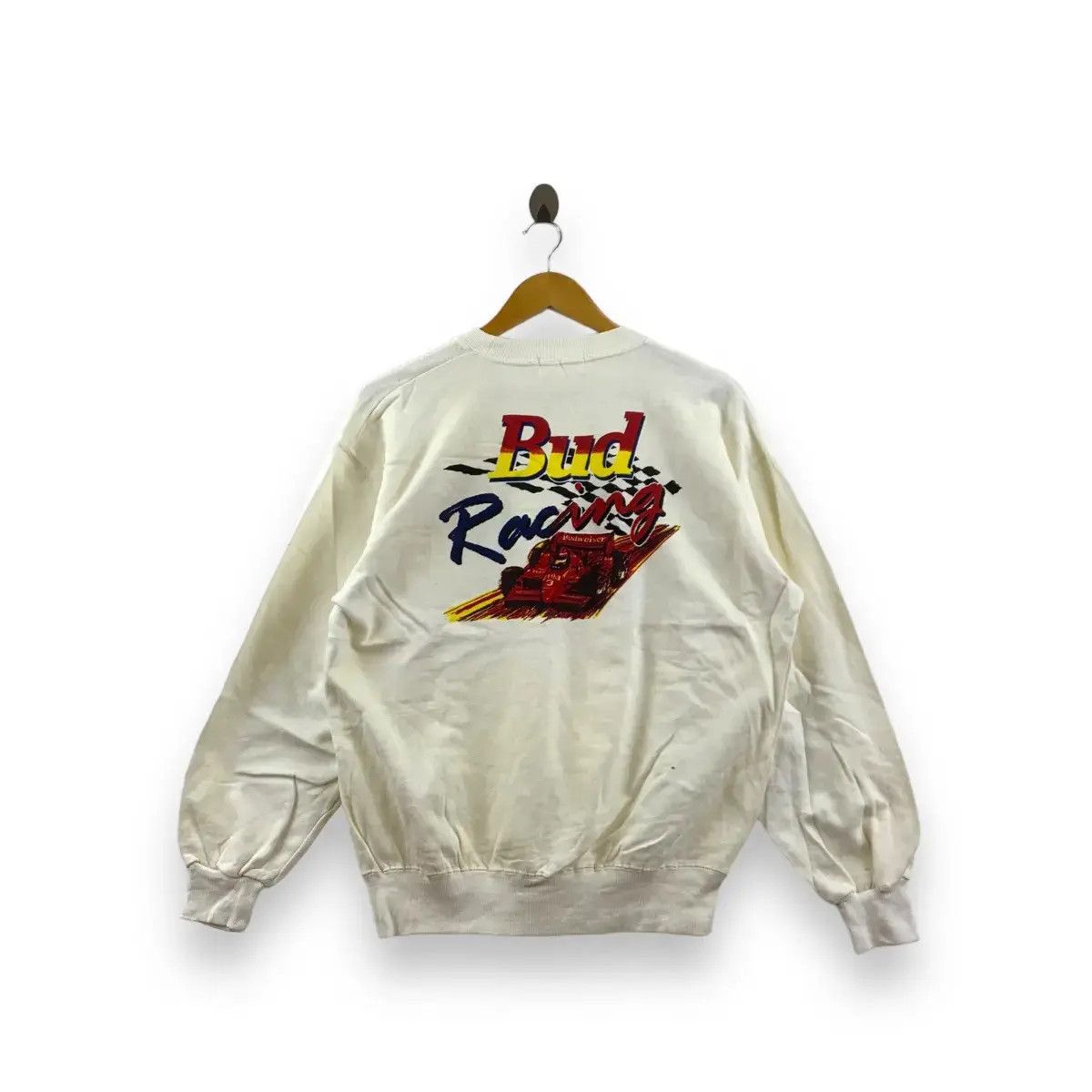 Budweiser Vintage 90’ BUDWEISER RACING TEAM Formula 1 F1 Sweatshirt Size US L / EU 52-54 / 3 - 1 Thumbnail