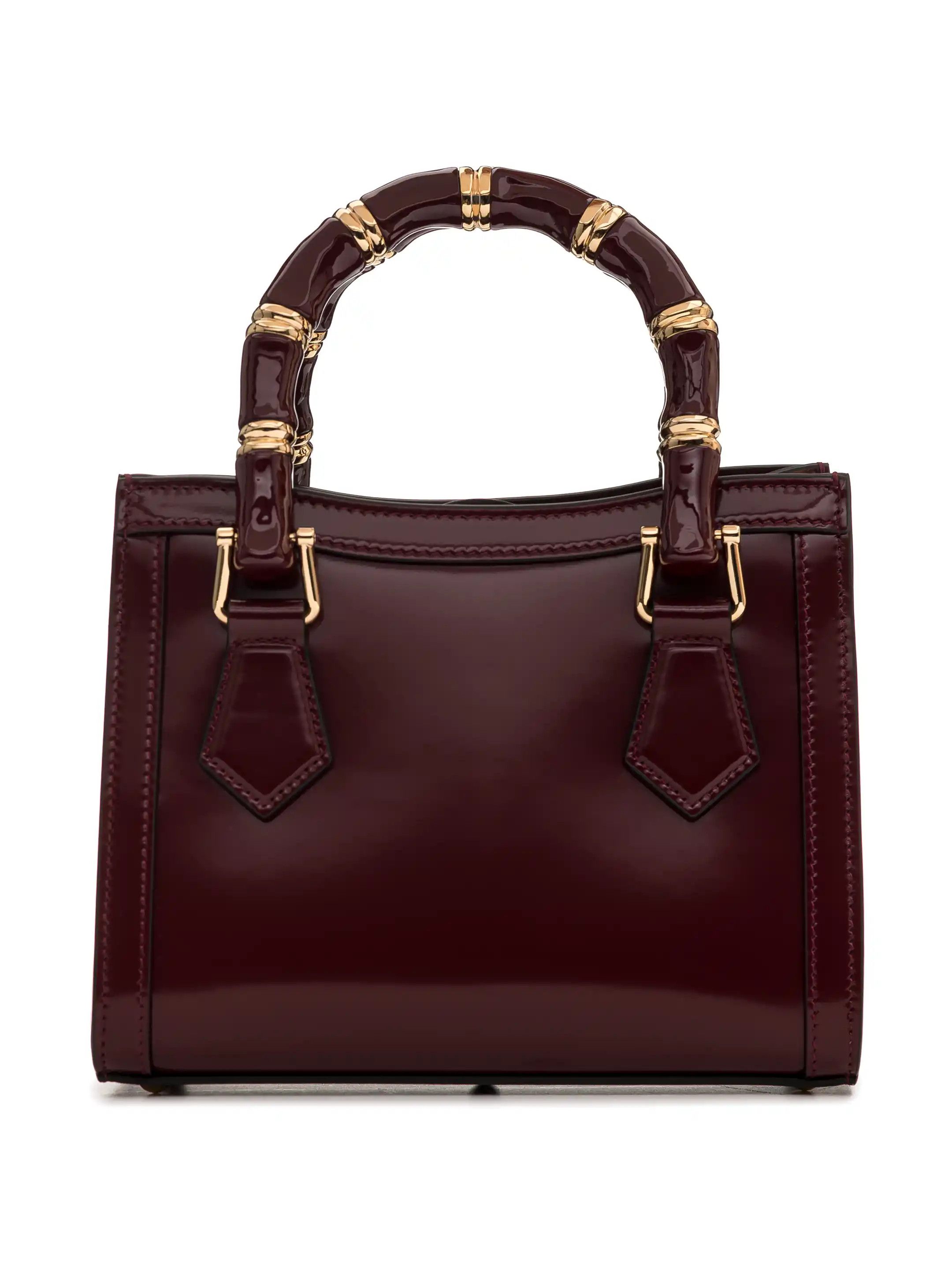 Gucci o1la5ras0526 Size: OS / Diana Small Tote Bag in Burgundy Size ONE SIZE - 3 Thumbnail