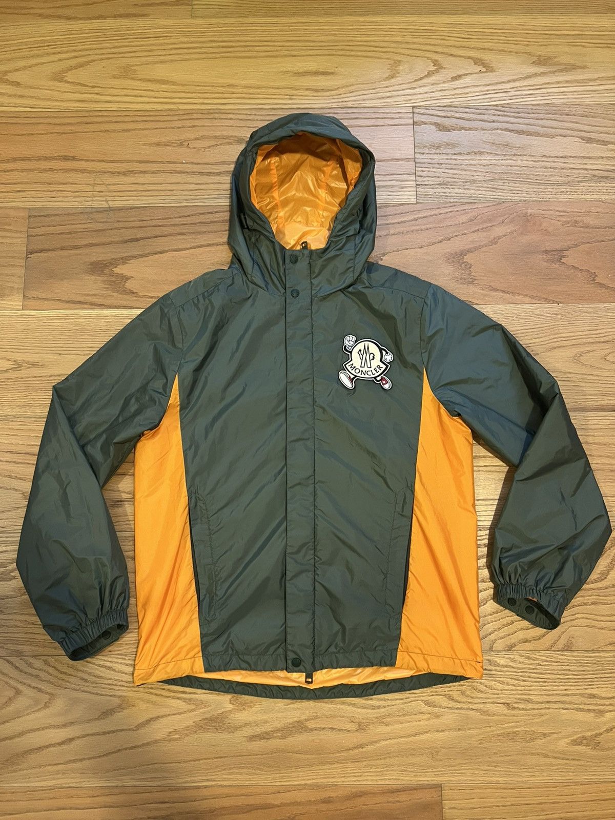Moncler Genius Moncler Guiers Logo-Patch Hooded Jacket Size US L / EU 52-54 / 3 - 1 Thumbnail