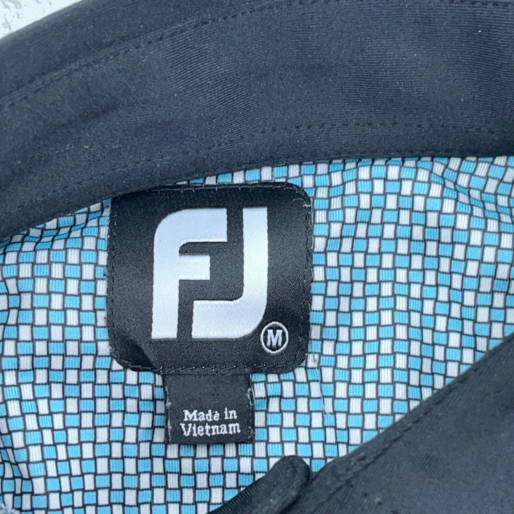 Footjoy FootJoy Polo Shirt Men M Blue Performance Golf Logo College Classic Size US M / EU 48-50 / 2 - 4 Thumbnail