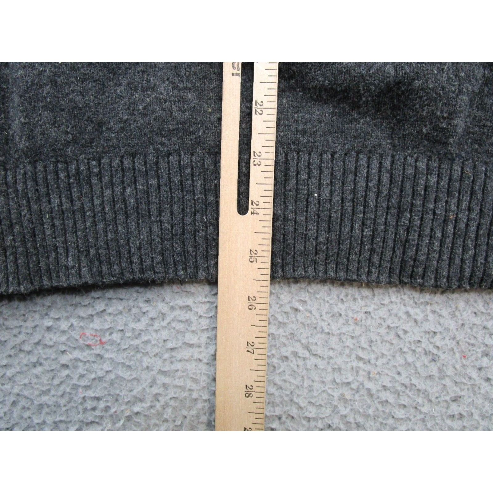 Gap Gap Pullover Sweater Men Medium Knit Wool Gray Size US M / EU 48-50 / 2 - 7 Thumbnail