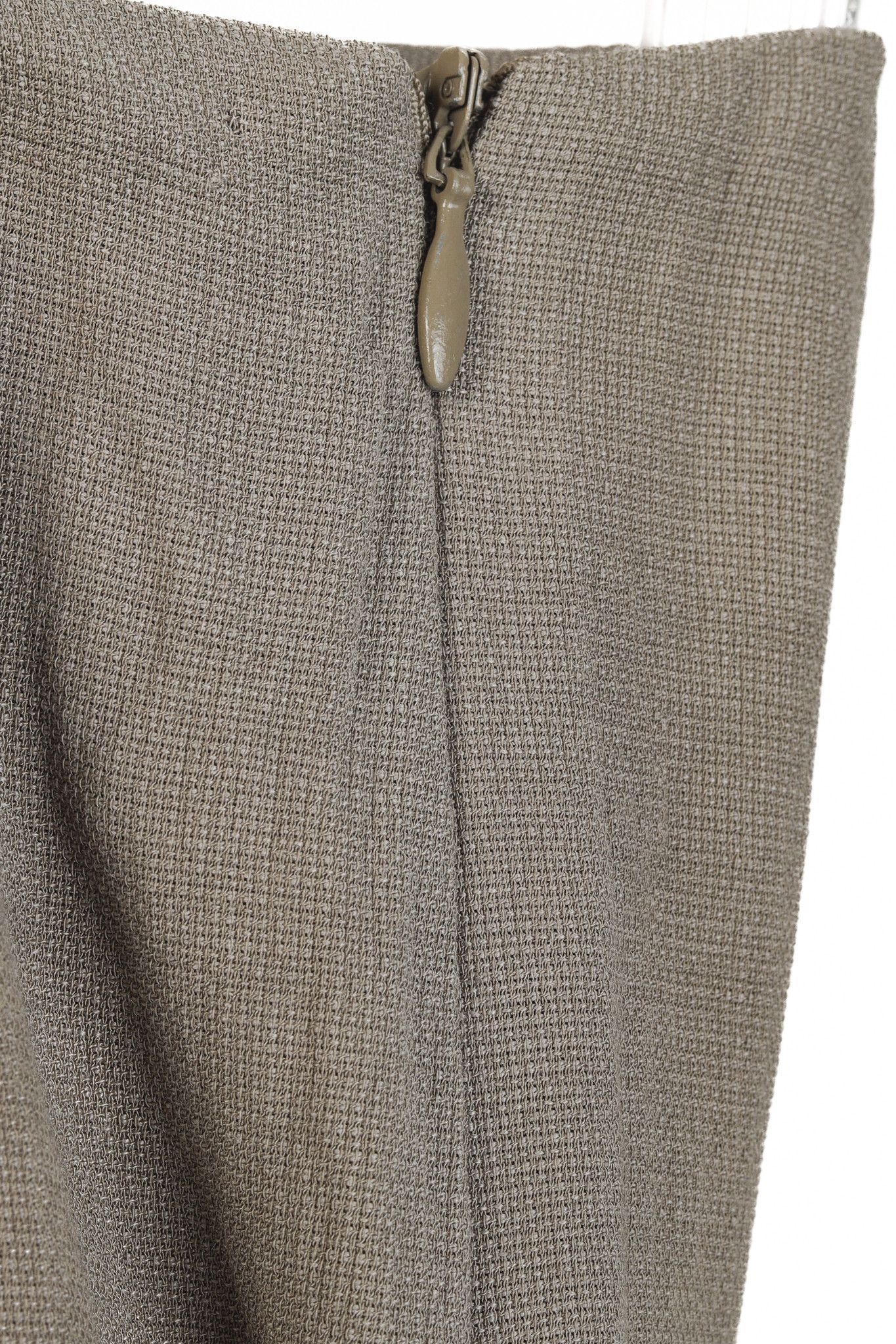 Sarah Pacini Sarah Pacini Shell Trimmed Khaki Jodhpurs Pants Size 26" / US 2 / IT 38 - 8 Thumbnail