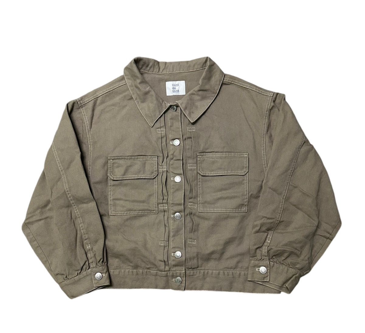 Japanese Brand × Olive Olive des olive type 2 denim jacket Size M / US 6-8 / IT 42-44 - 8 Thumbnail