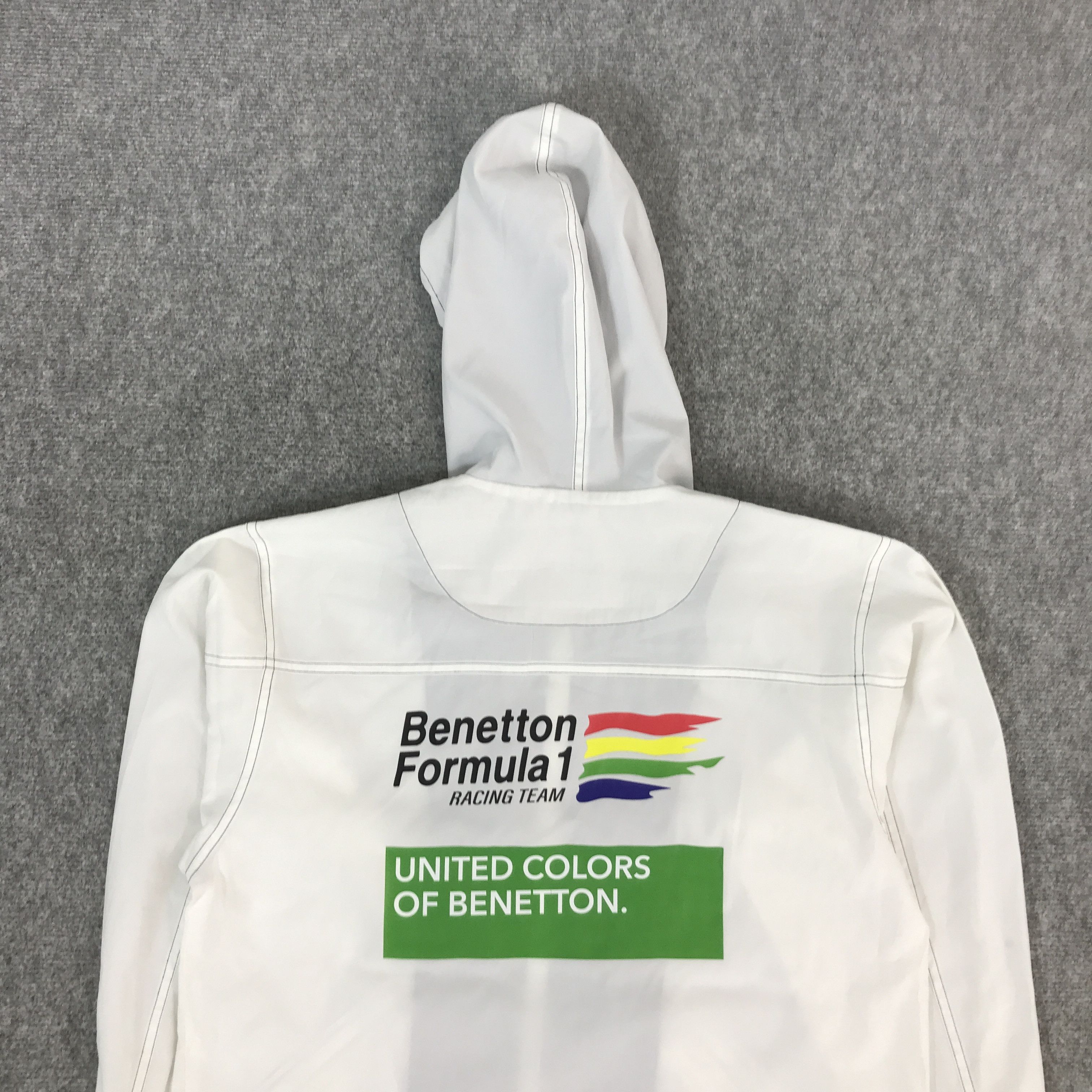 Benetton BENETTON FORMULA 1 RACING TEAM HOODIES JACKET Size US L / EU 52-54 / 3 - 4 Thumbnail