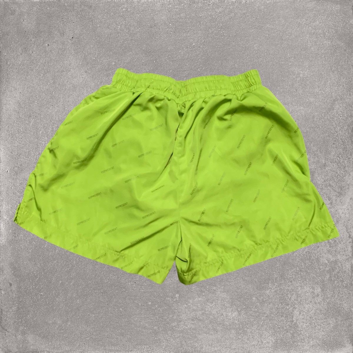 Represent Clo. Represent Small Swim Shorts Lime Green Bottoms Size US 30 / EU 46 - 2 Thumbnail