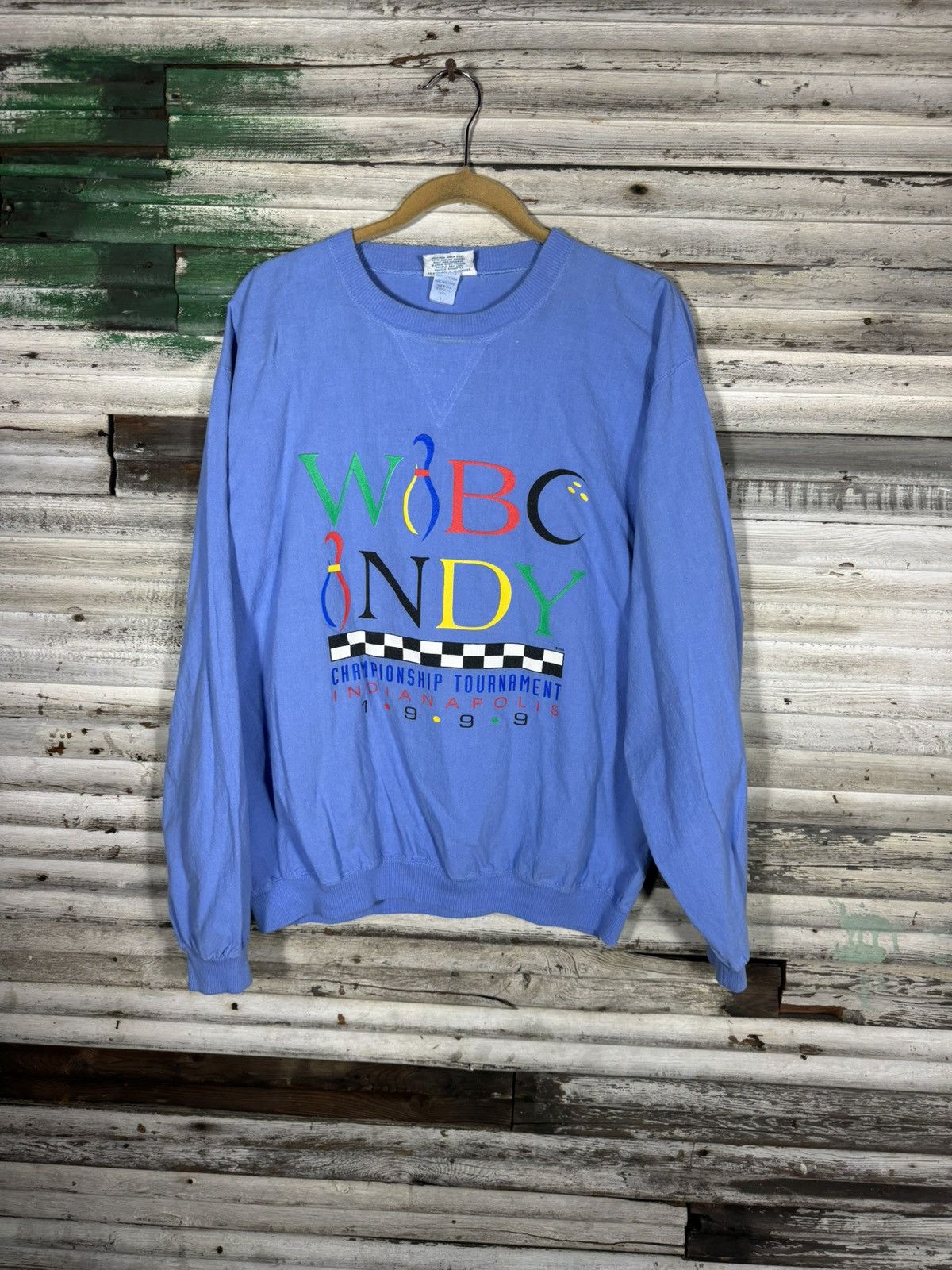 Vintage Vintage 1998 Bowling Long Sleeve Shirt Size US L / EU 52-54 / 3 - 1 Thumbnail
