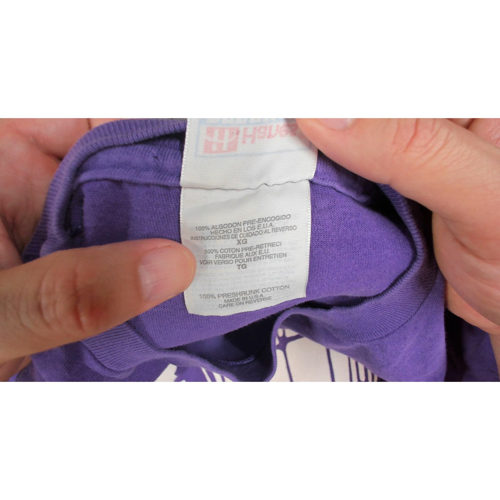 Vintage Vintage Hanes 90s Eskimo Joes Single Stitch Faded Tee XL Size US XL / EU 56 / 4 - 11 Thumbnail