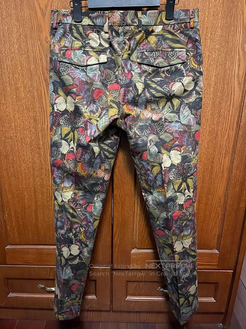 Valentino Valentino Flower butterfly slacks Size 44S - 2 Thumbnail